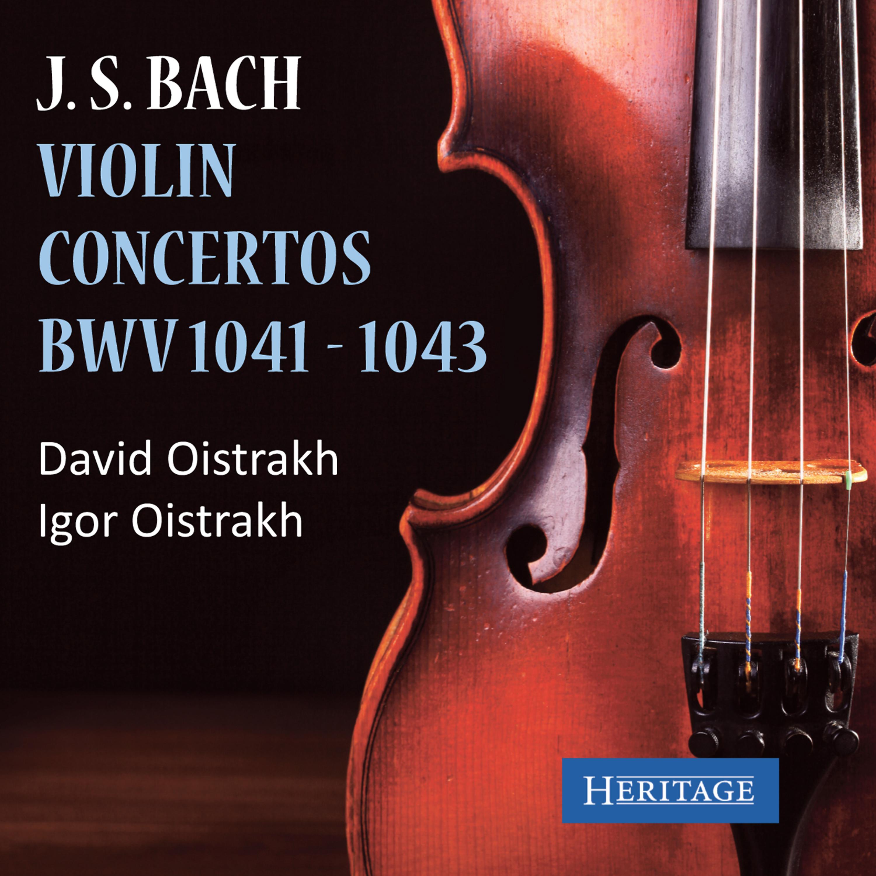 Постер альбома J.S. Bach: Violin Concertos