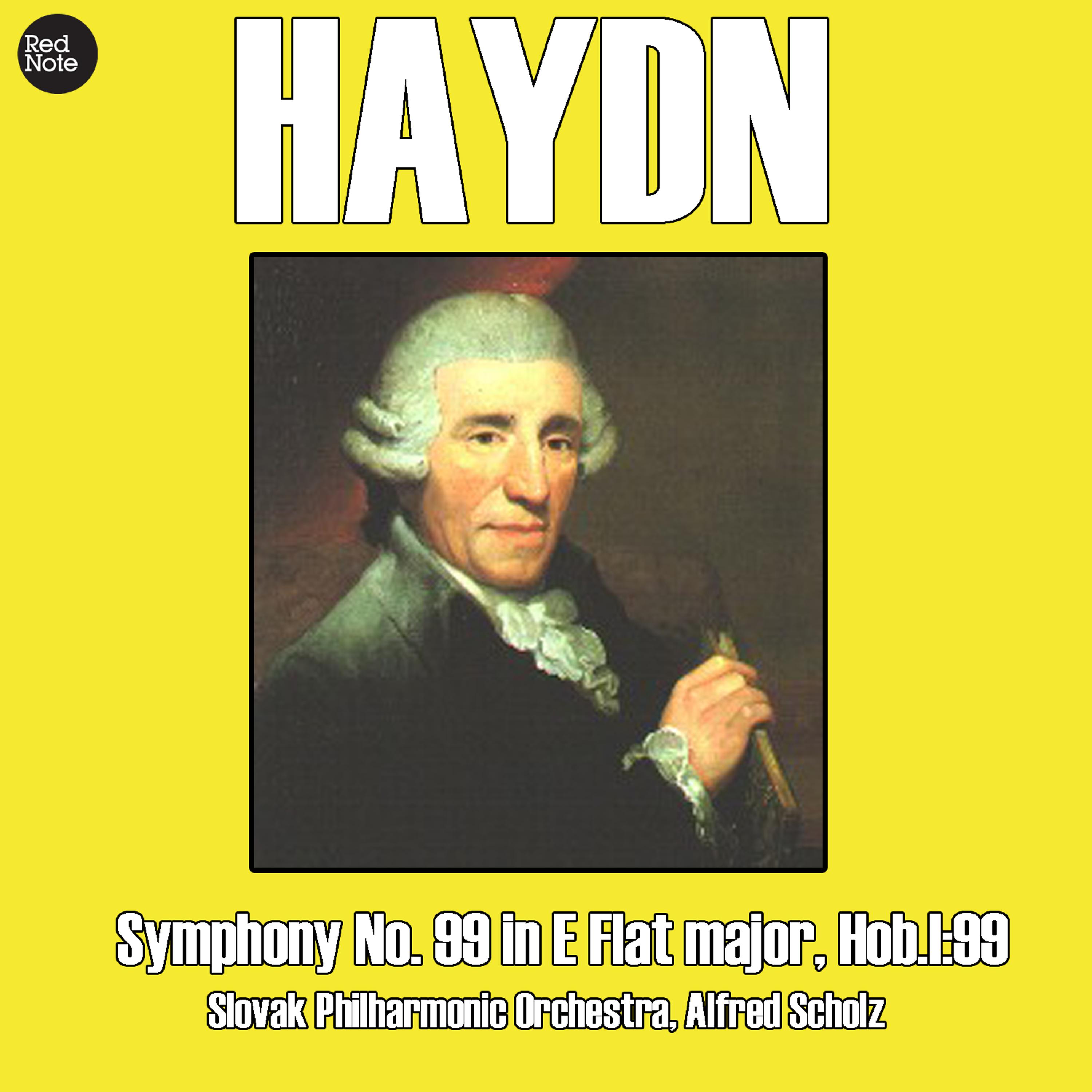 Постер альбома Haydn: Symphony No. 99 in E flat major, Hob.I:99