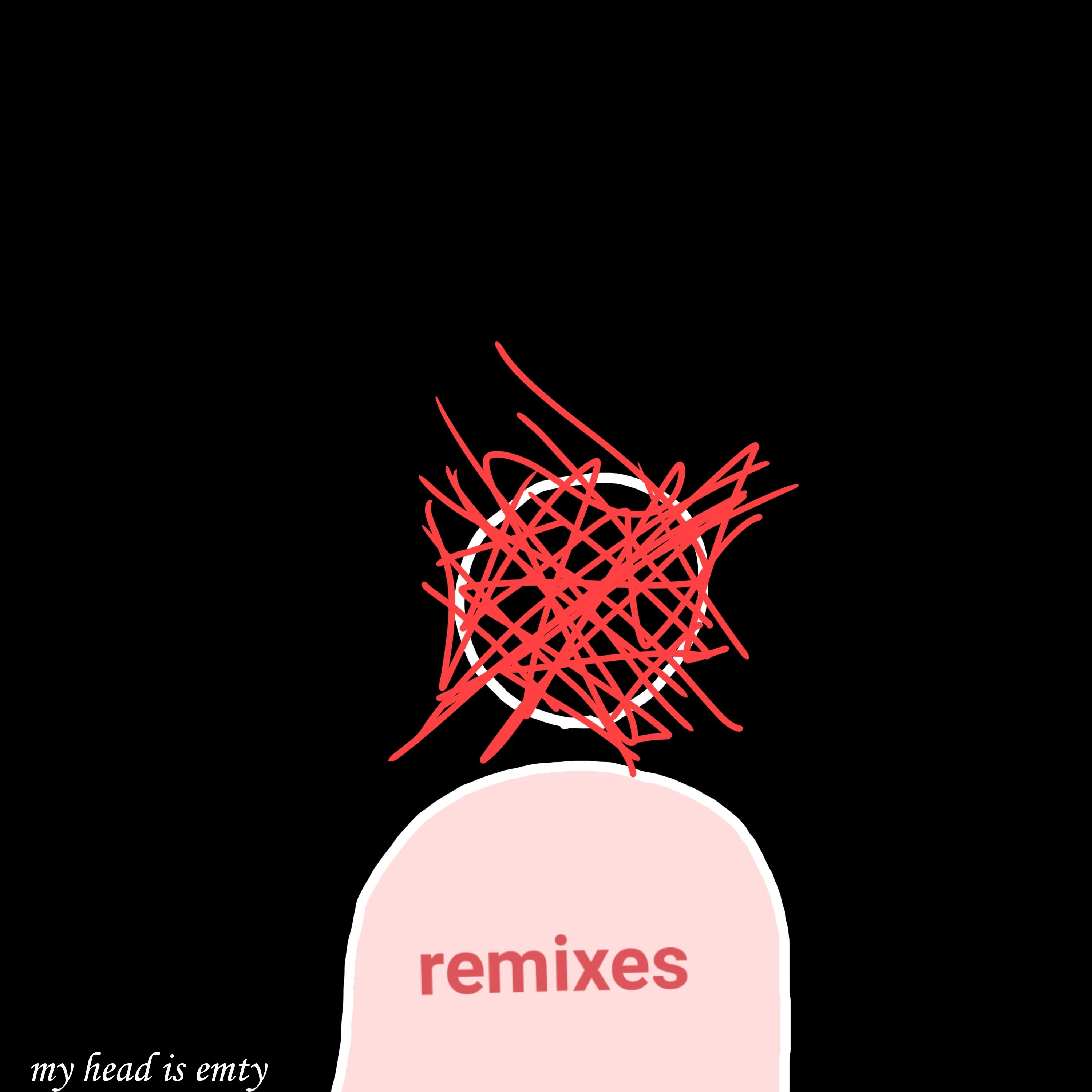 Постер альбома My Head Is Empty (Remixes)