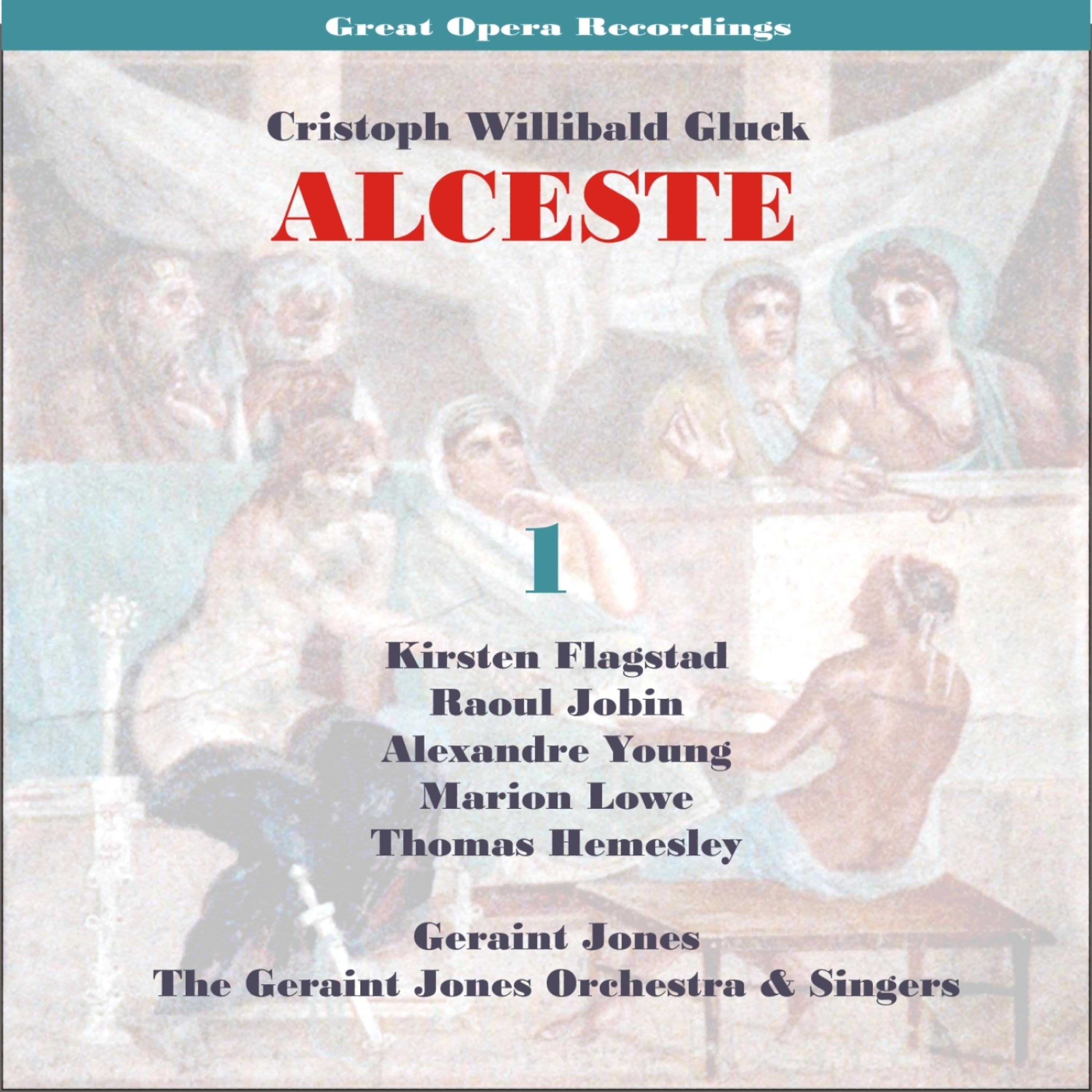 Постер альбома C.W.Gluck: Alceste [1956] , Vol. 1