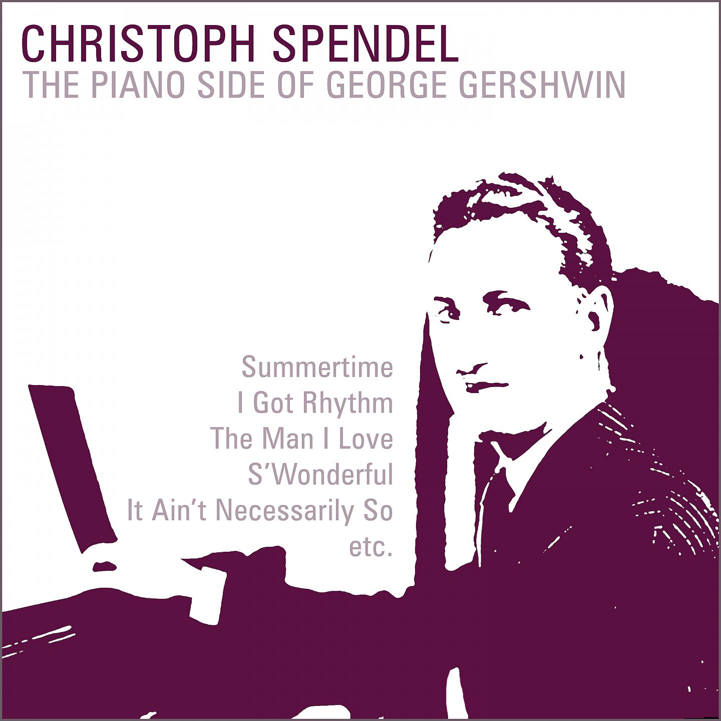Постер альбома The Piano Side of George Gershwin