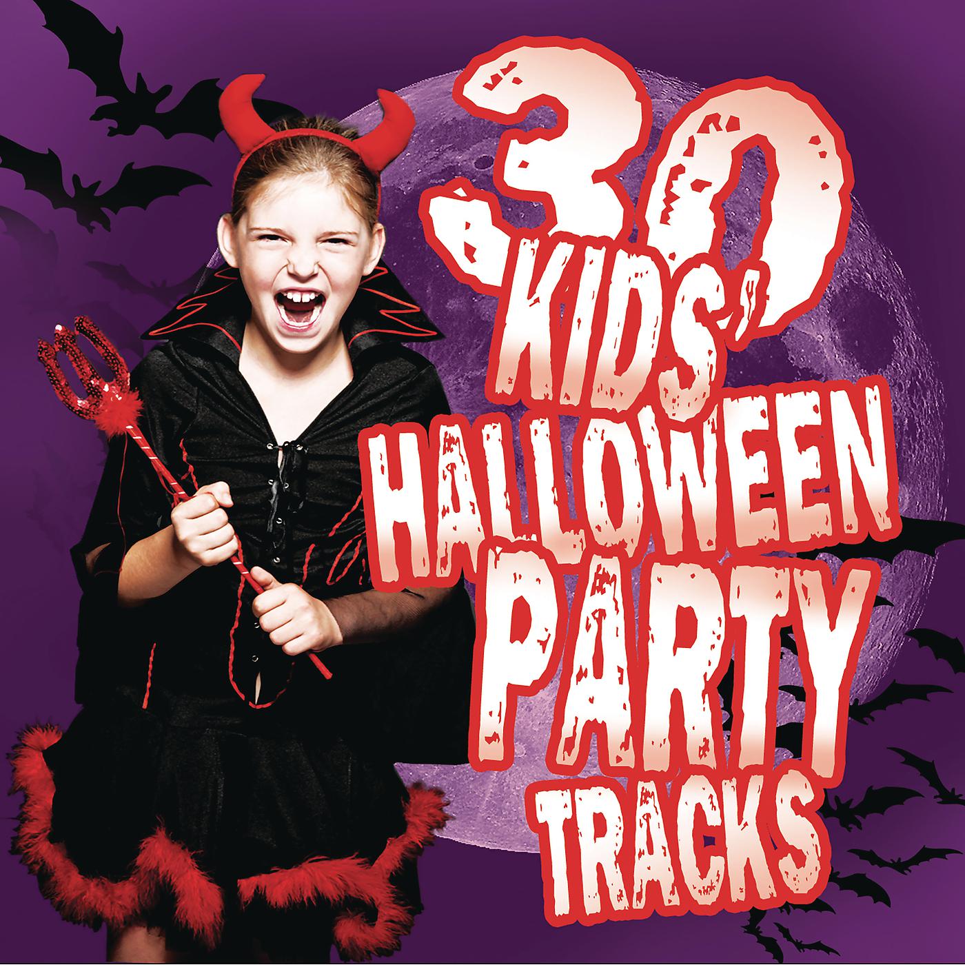 Постер альбома 30 Kids' Halloween Party Tracks