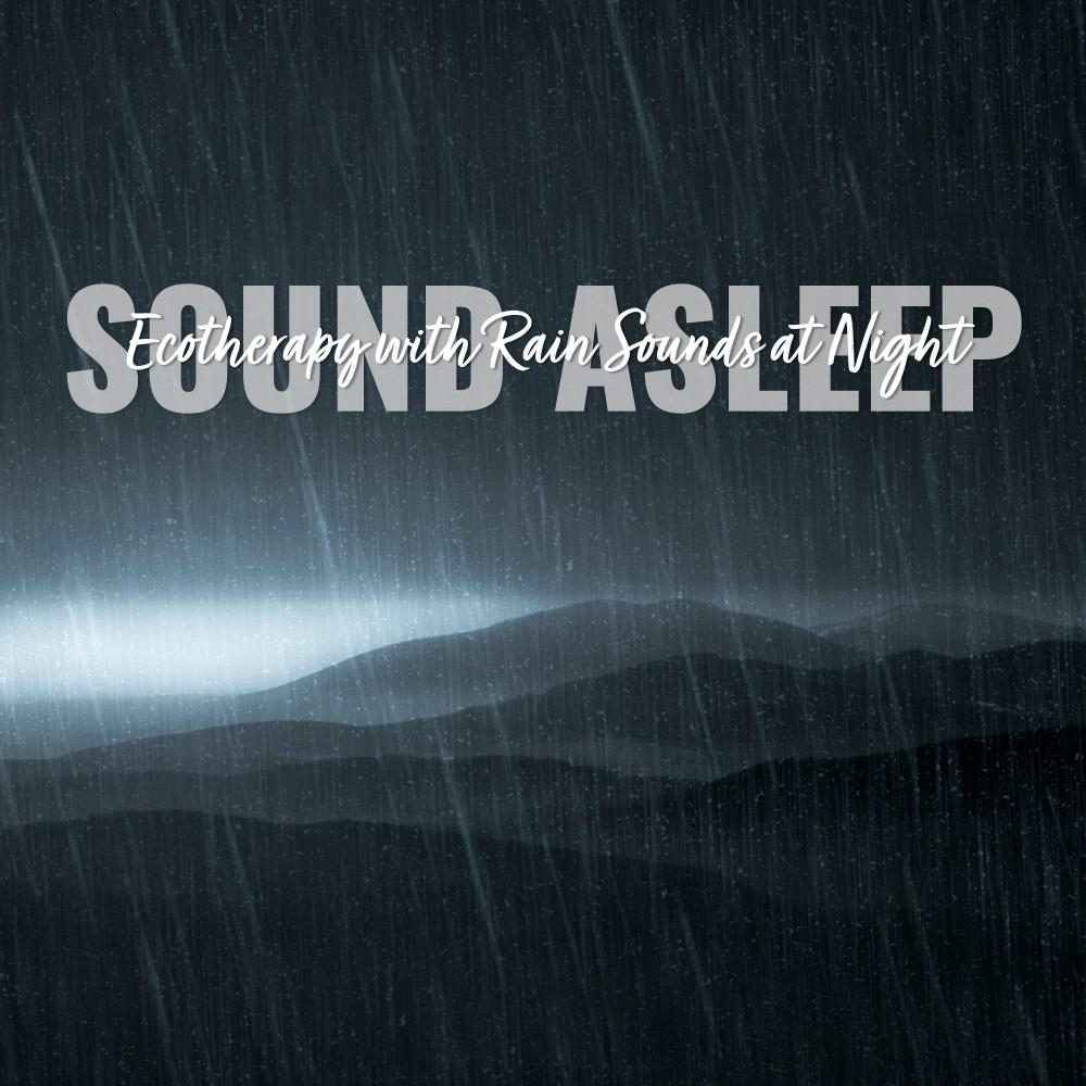 Постер альбома Sound Asleep: Ecotherapy with Rain Sounds at Night