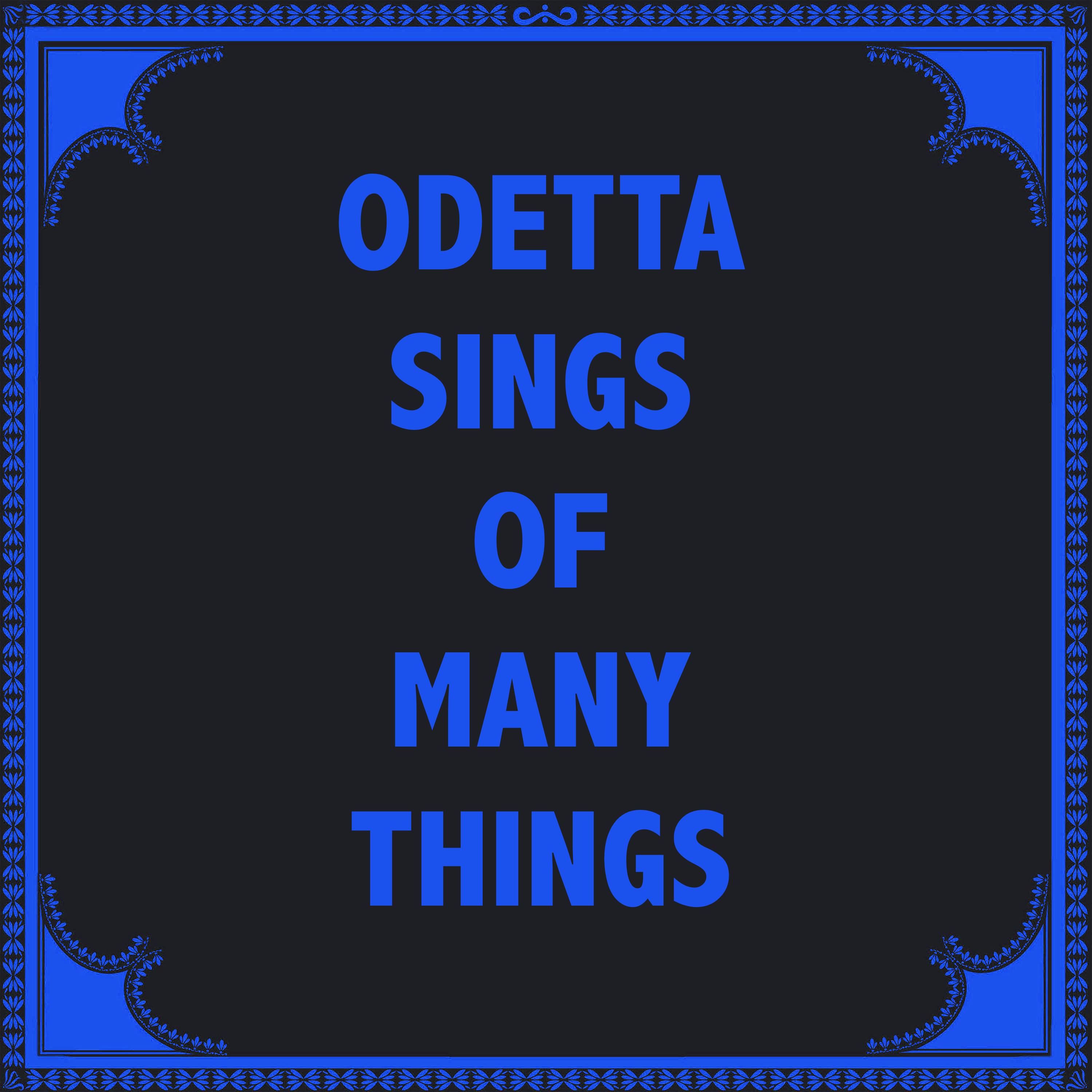 Постер альбома Odetta Sings of Many Things