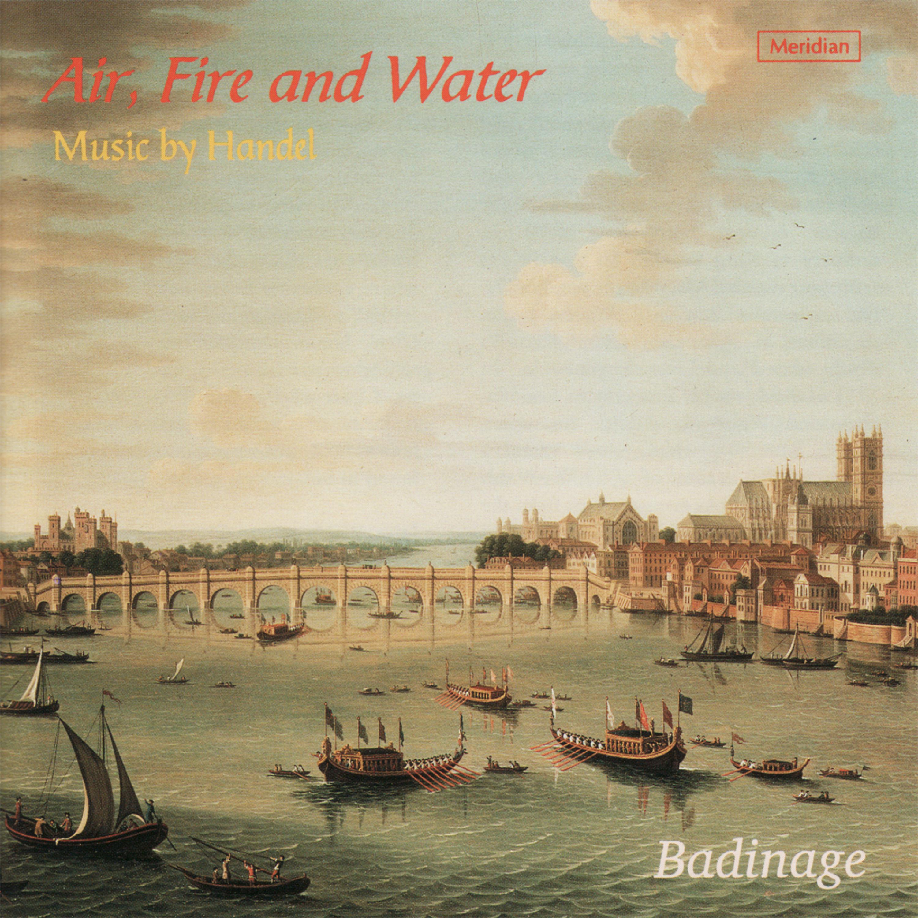 Постер альбома Handel: Air, Fire and Water