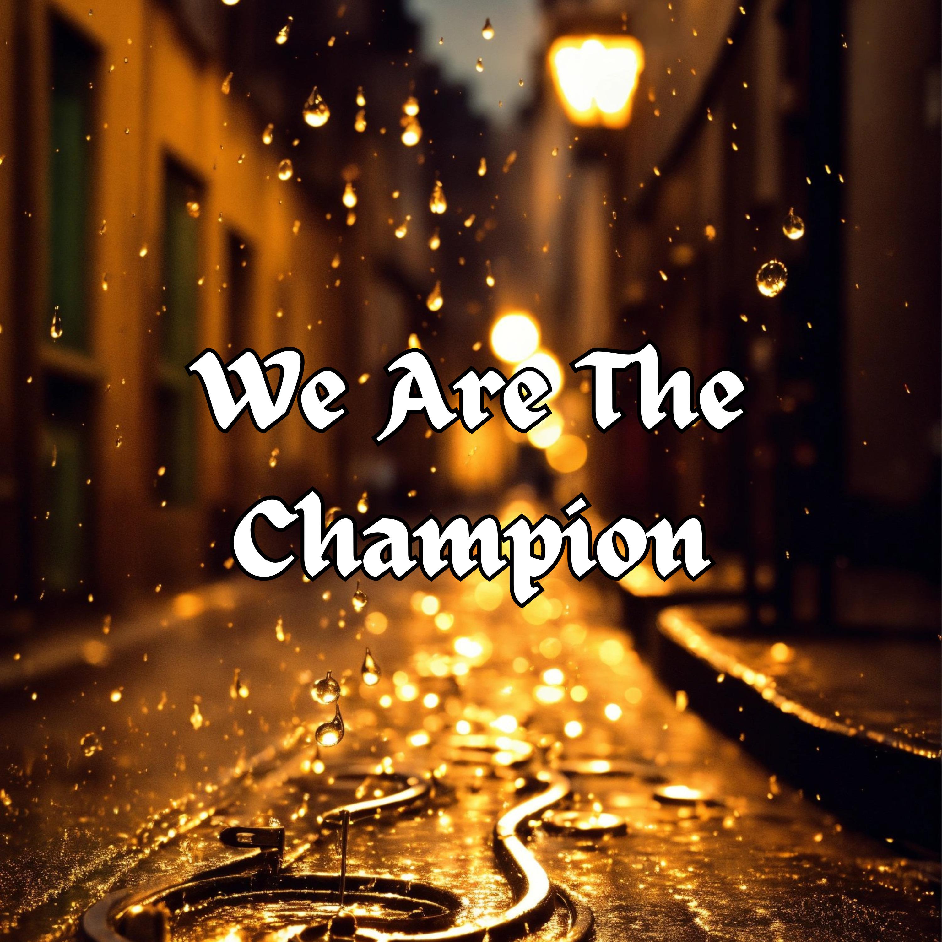 Постер альбома We Are the Champion