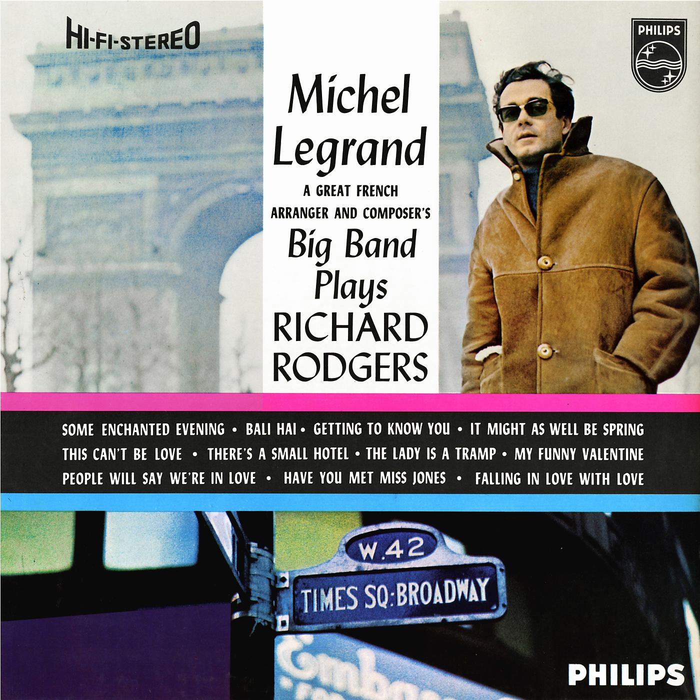 Постер альбома Michel Legrand Big Band Plays Richard Rodgers