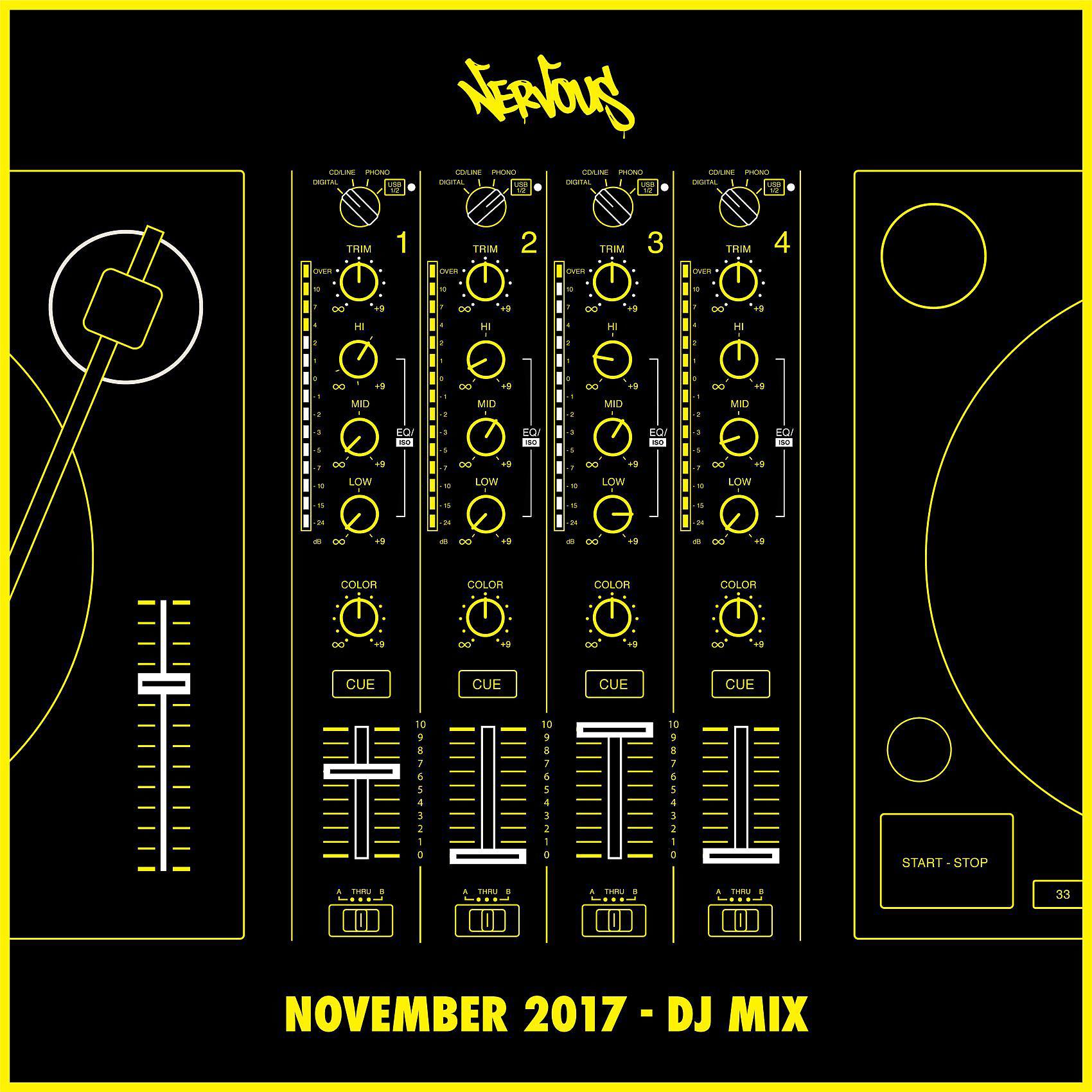 Постер альбома Nervous November 2017 DJ Mix