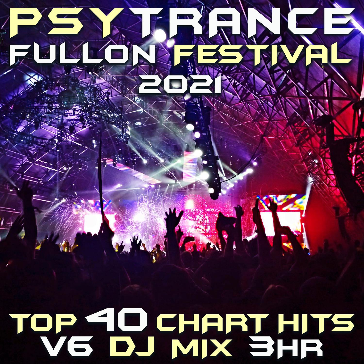 Постер альбома Psy Trance Fullon Festival 2021 Top 40 Chart Hits, Vol. 6 DJ Mix 3Hr