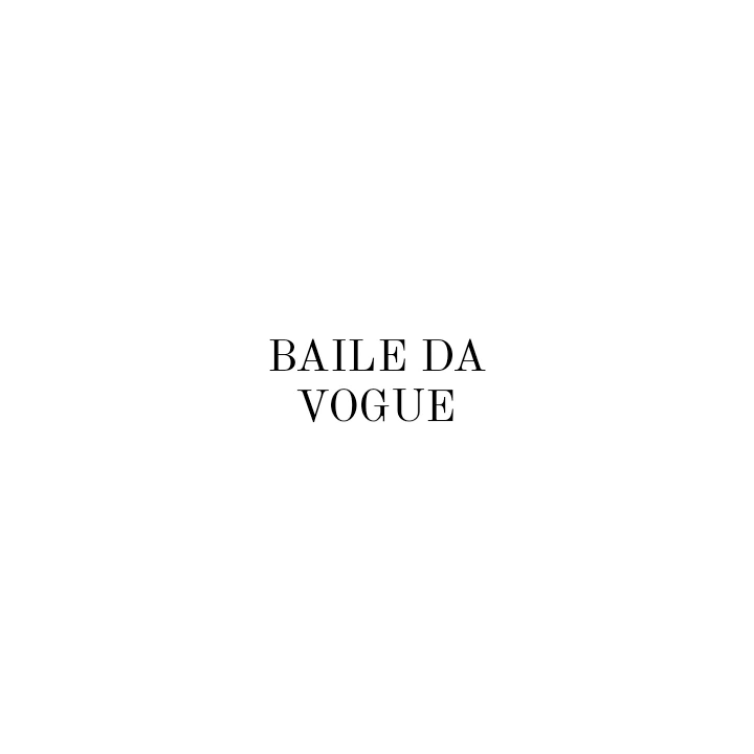 Постер альбома Baile da Vogue