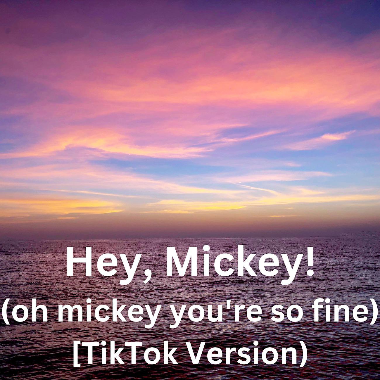 Постер альбома Hey, Mickey! (oh mickey you're so fine) [TikTok Version)