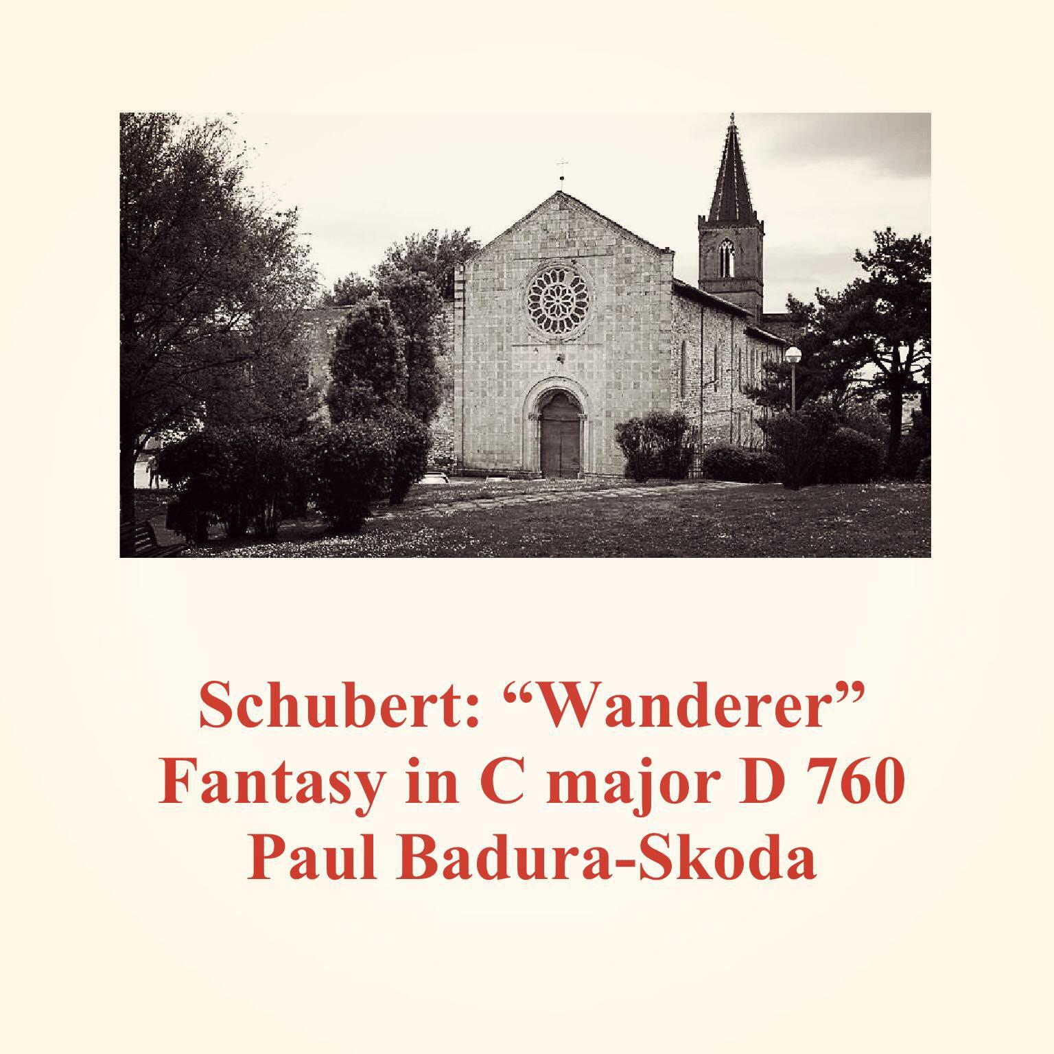 Постер альбома Schubert: "wanderer" Fantasy in C Major D 760