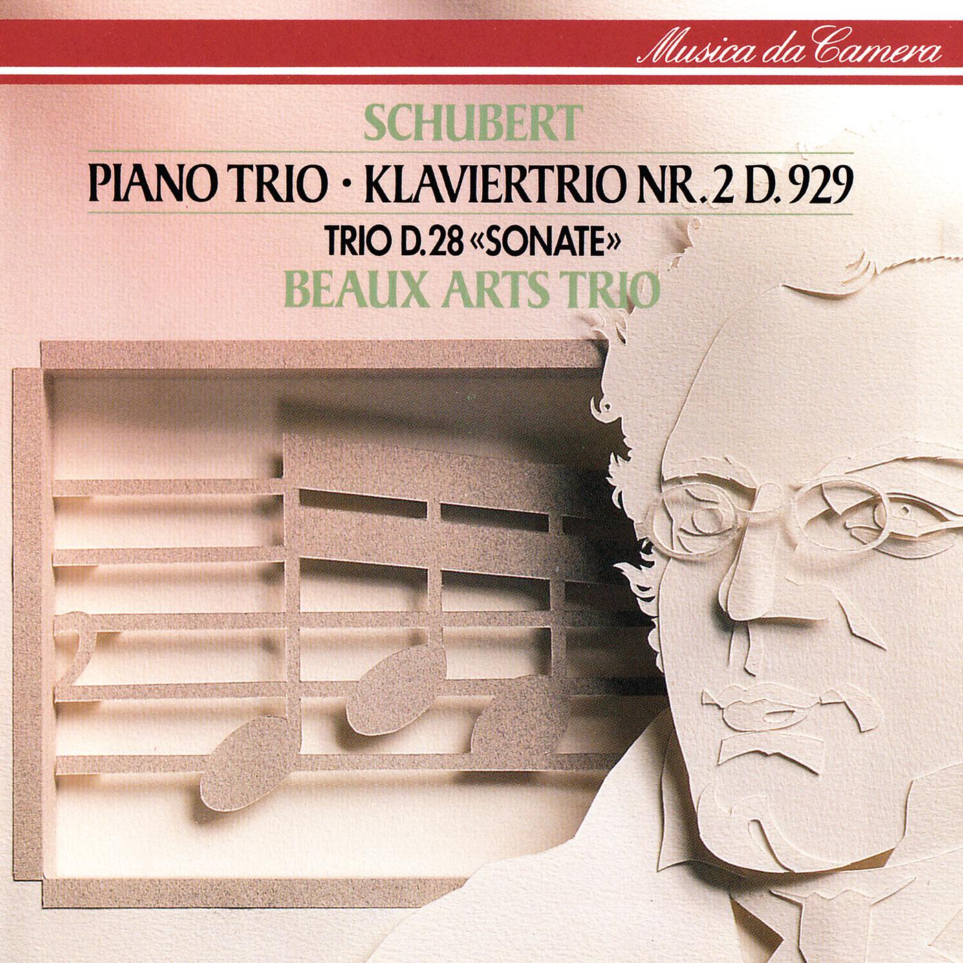 Постер альбома Schubert: Piano Trio No. 2; Piano Trio In One Movement