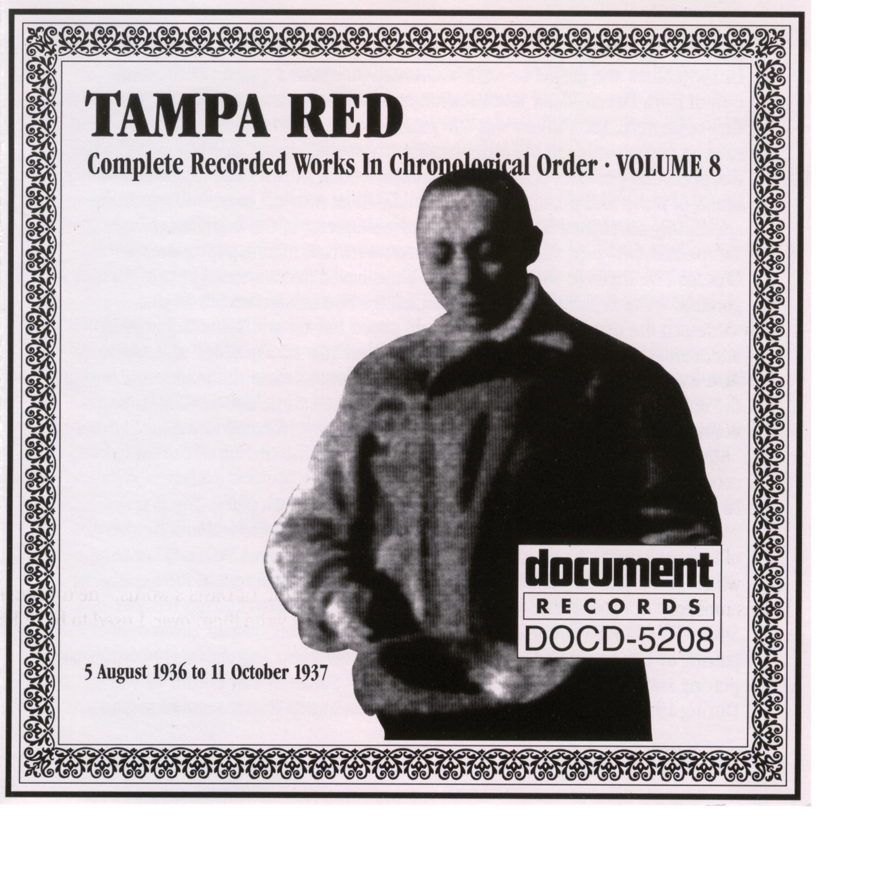 Постер альбома Tampa Red Vol. 8 1936-1937