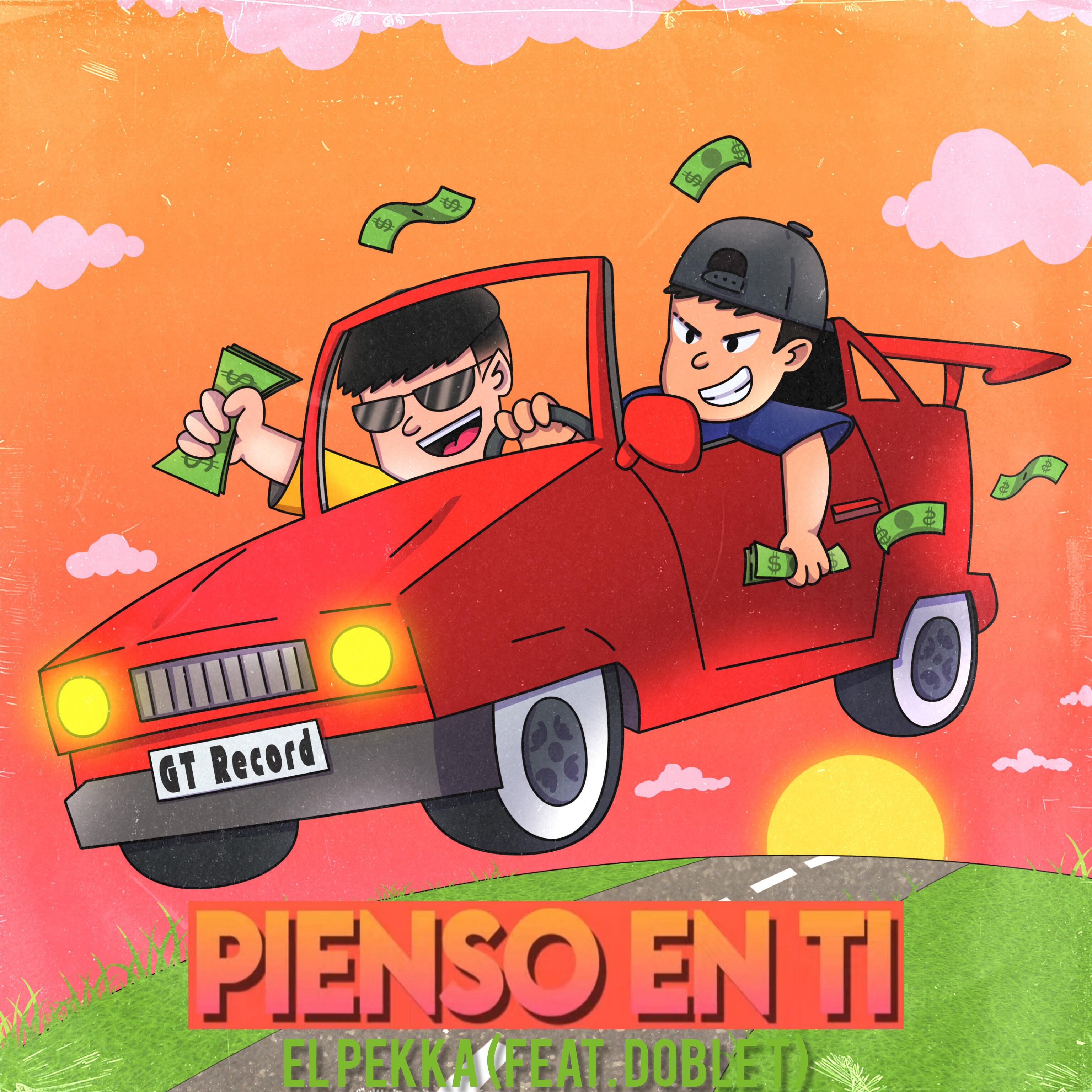 Постер альбома Pienso En Ti (feat. Doble T)