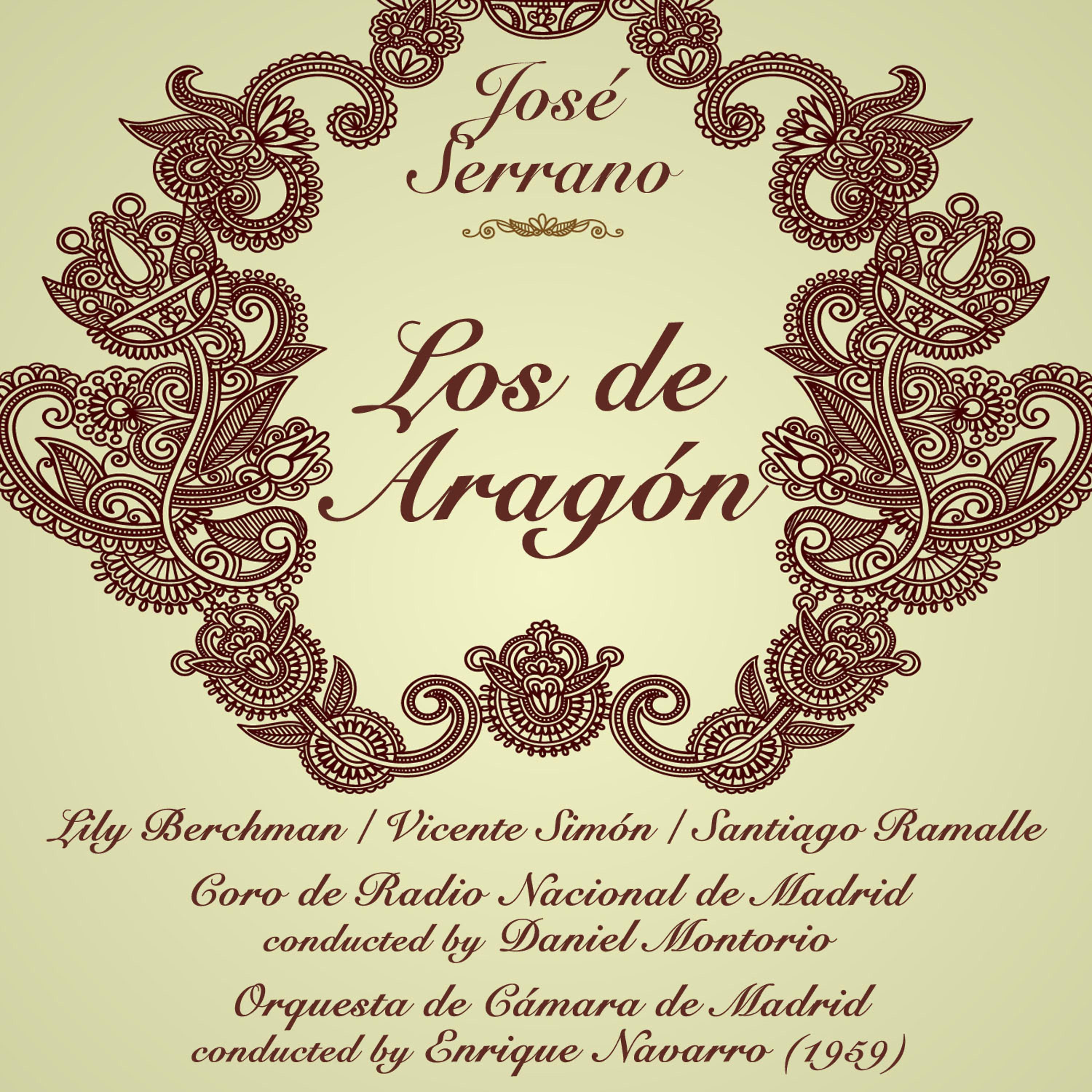 Постер альбома José Serrano : Los de Aragón (1959)