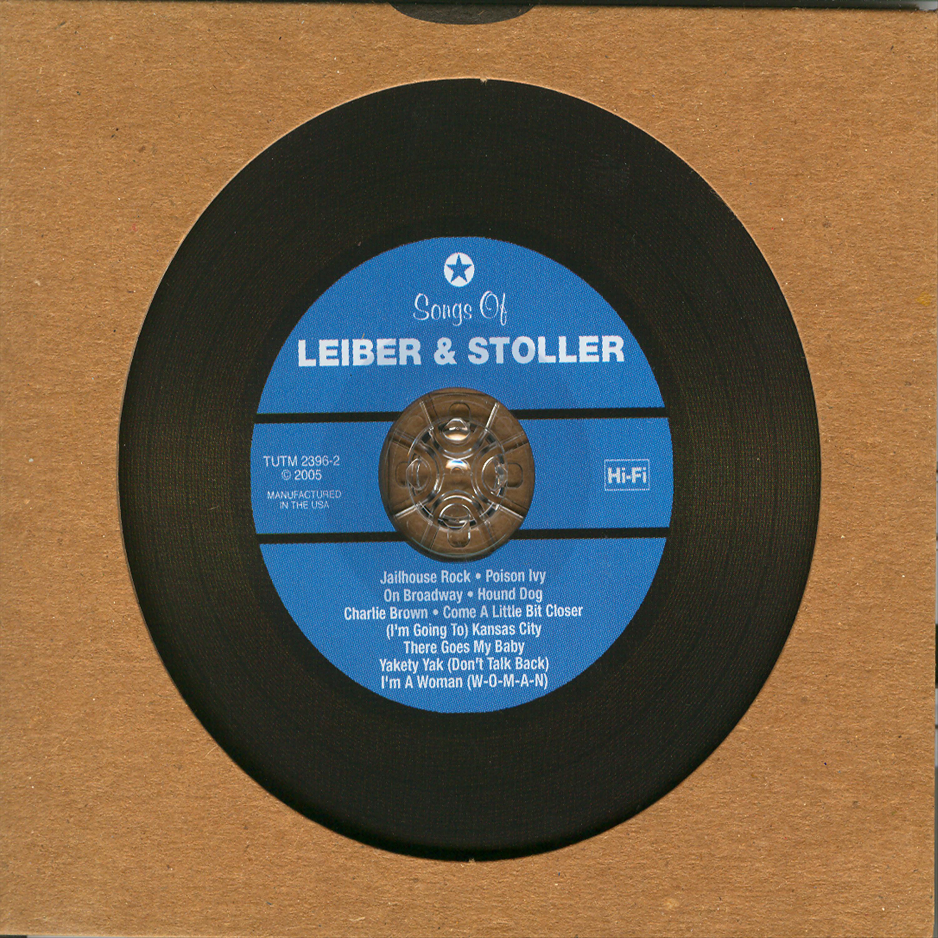 Постер альбома Songs Of Leiber & Stoller