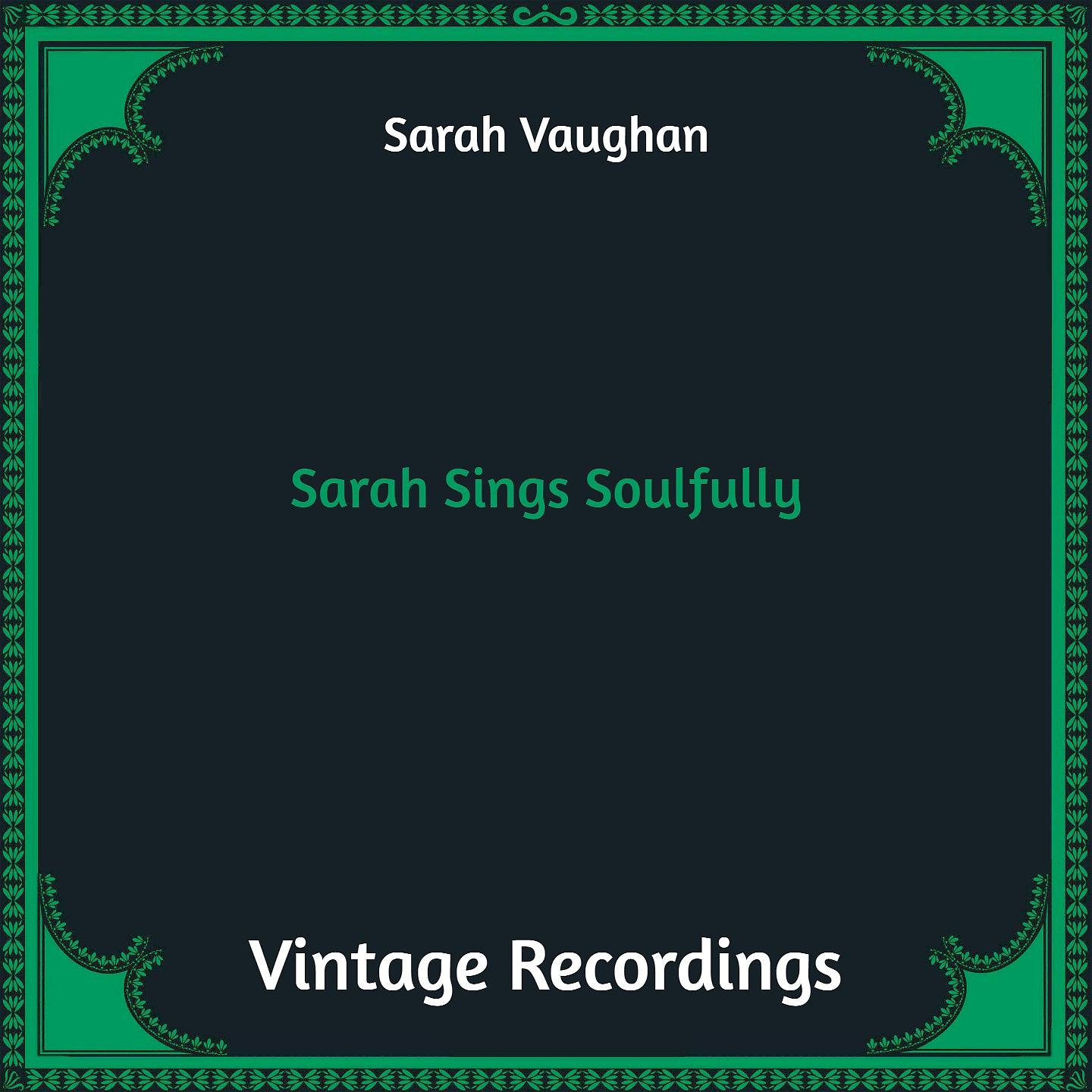 Постер альбома Sarah Sings Soulfully
