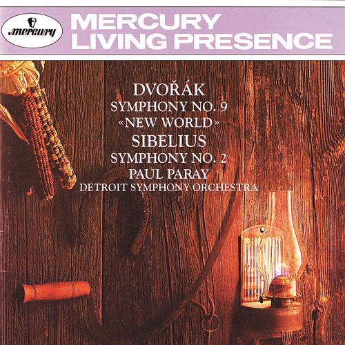 Постер альбома Dvorák: Symphony No. 9 "From the New World"/Sibelius: Symphony No. 2
