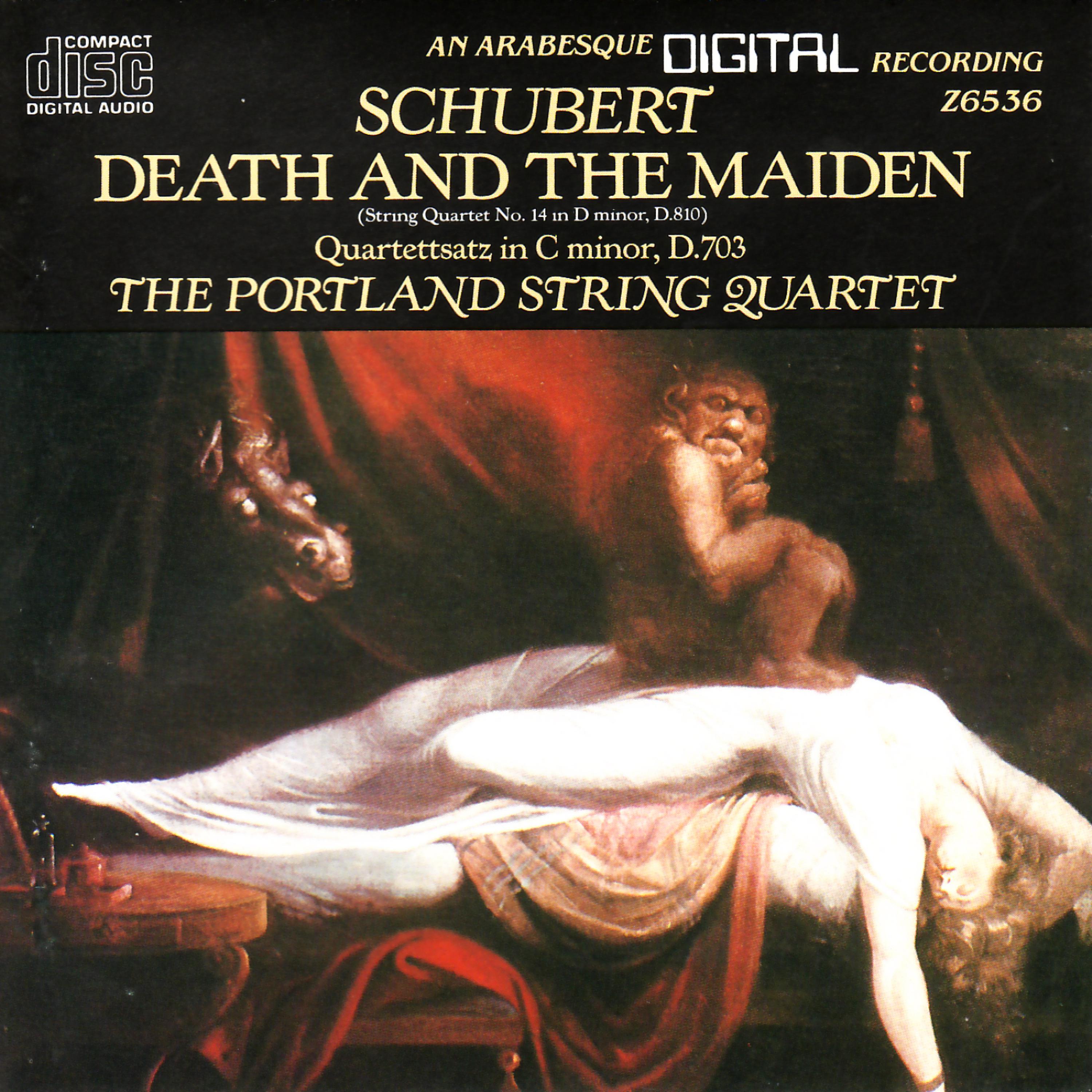 Постер альбома Schubert: Death and the Maiden, Quartettsatz