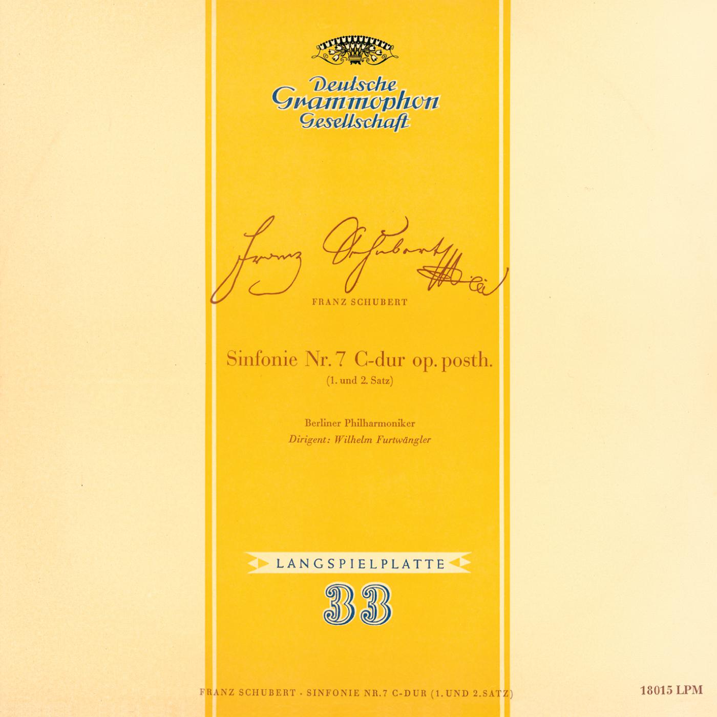 Постер альбома Schubert: Symphony No.9; Rosamunde, Overture to "Die Zauberharfe", D.644