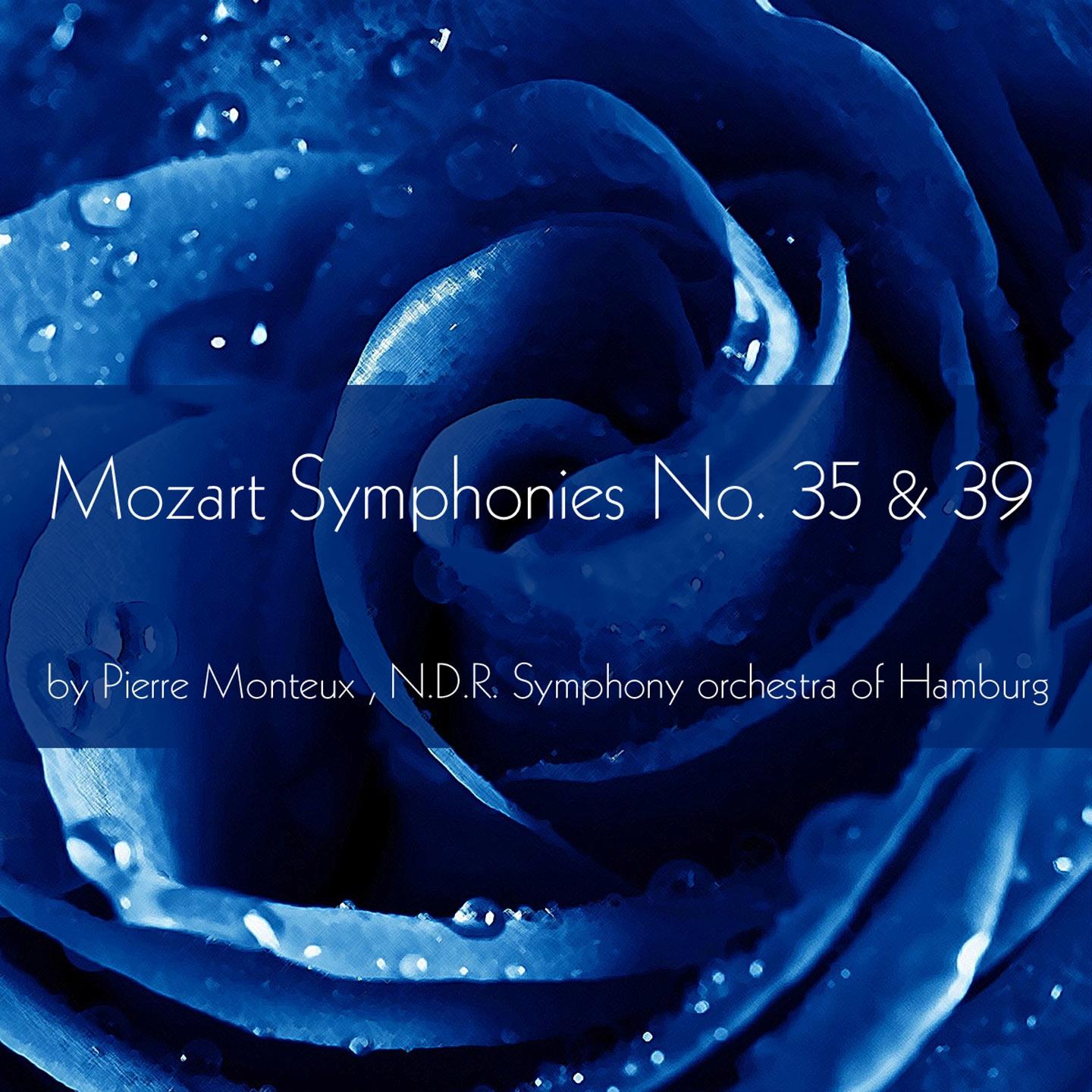 Постер альбома Mozart: Symphonies Nos. 35 & 39