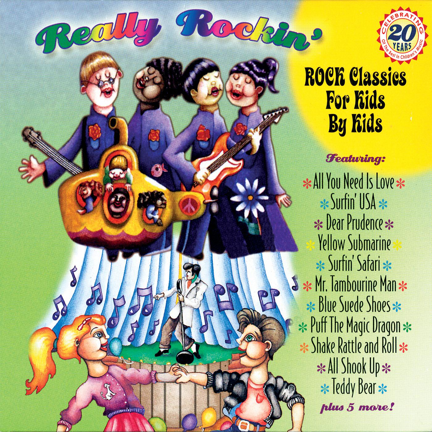 Постер альбома Really Rockin': Classic Rock For Kids By Kids