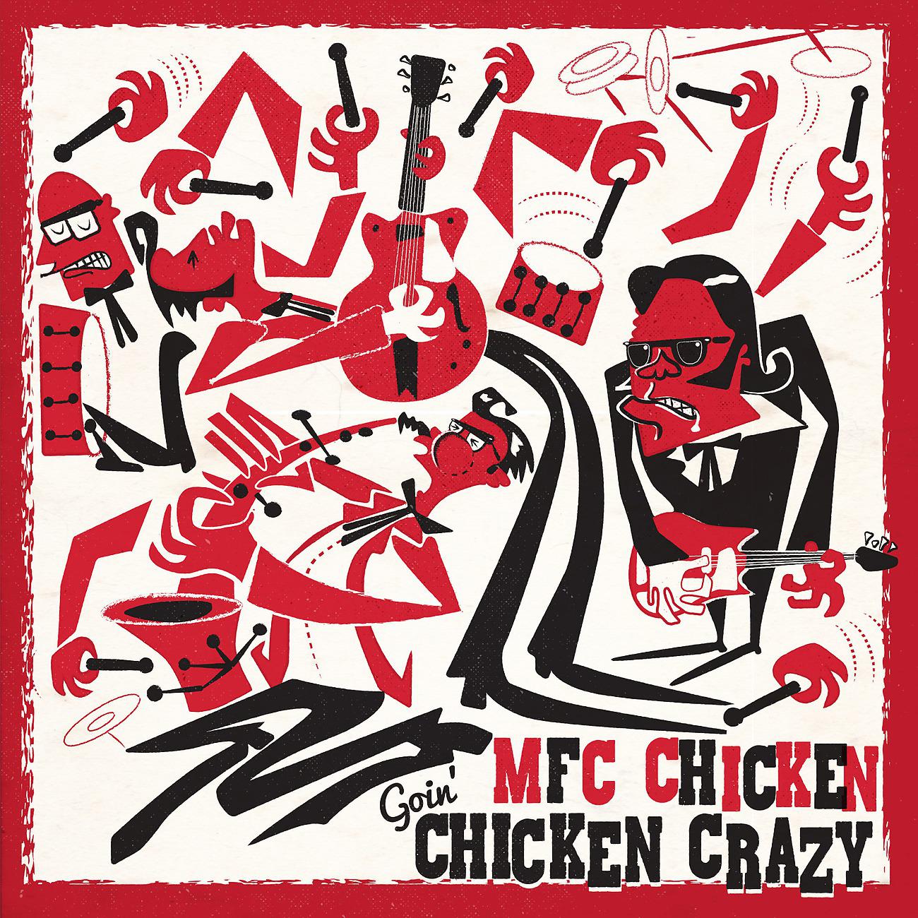 Постер альбома Goin' Chicken Crazy
