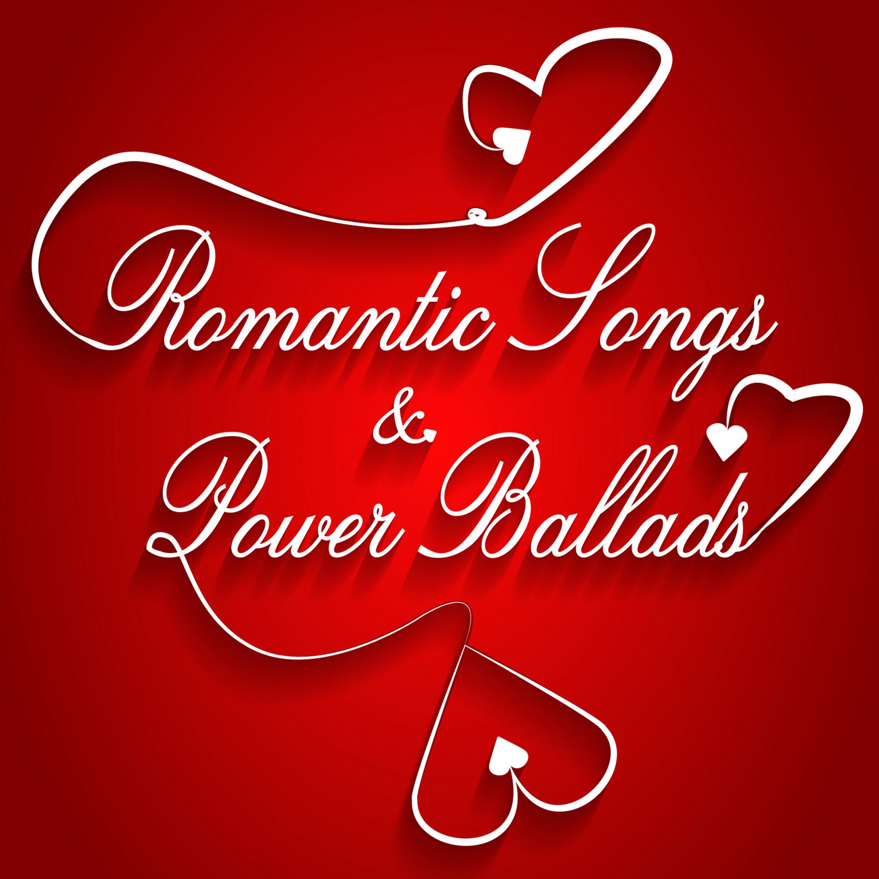 Постер альбома Romantic Songs & Power Ballads in English. Best Love Songs 80's 90's Music