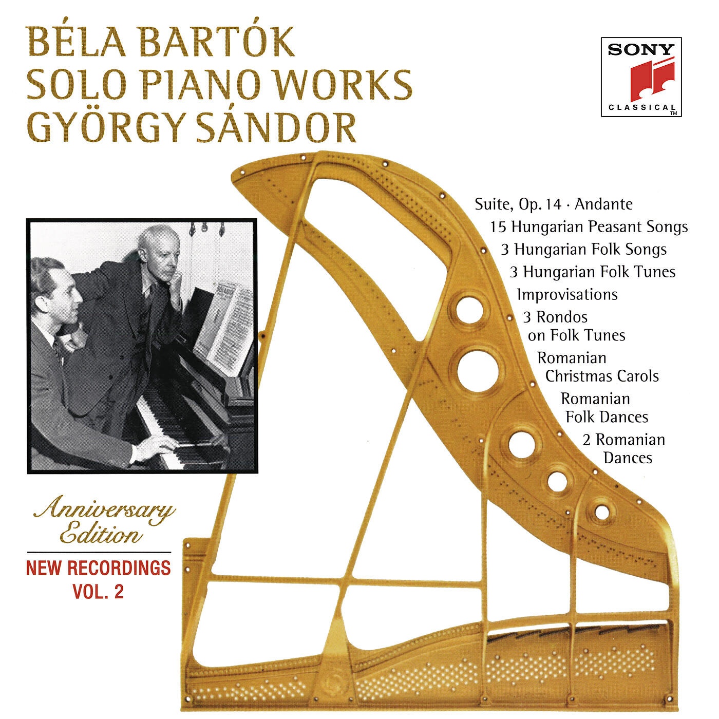 György Sandor - Three Hungarian Folk Tunes , Sz. 66: 3. Maestoso