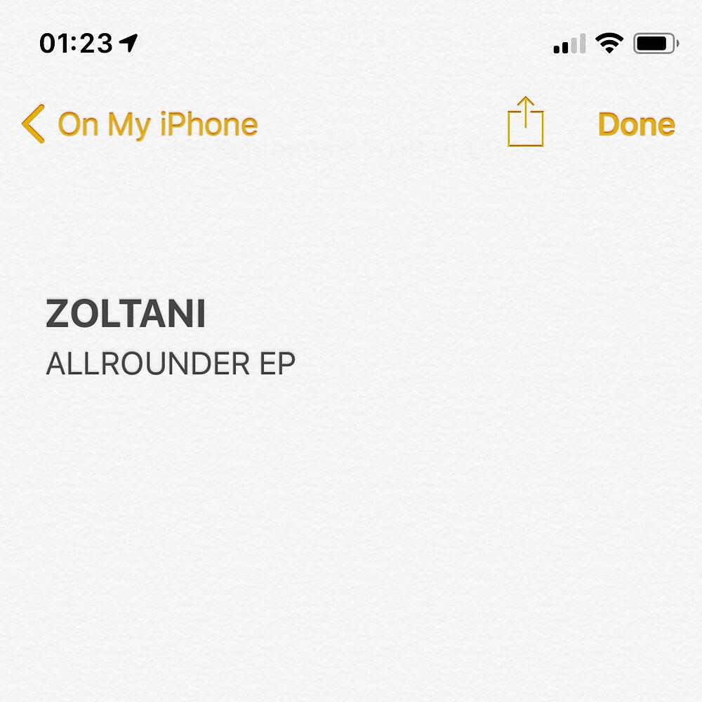Zoltani - KDSH