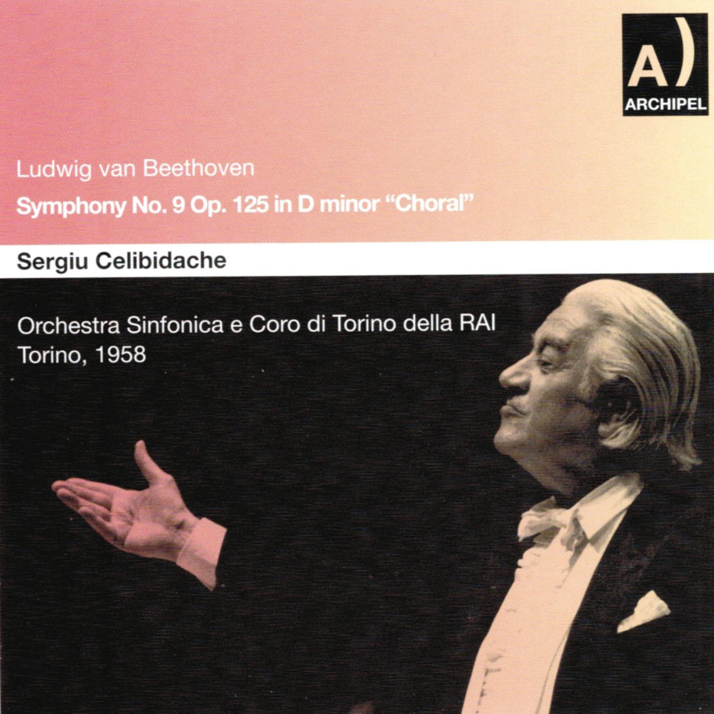 Постер альбома Ludwig Van Beethoven : Symphony No. 9, In D Minor, Op. 125 - Choral Par Celibidache