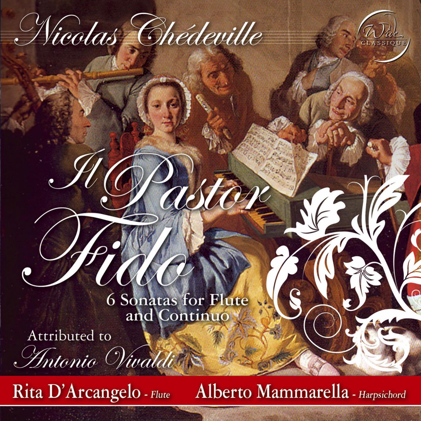 Постер альбома Chédeville: il pastor fido, 6 sonatas for flute and continuo