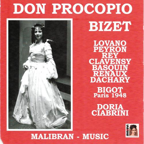 Постер альбома Bizet : Don Procopio