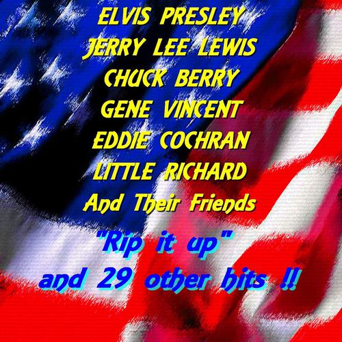 Постер альбома Elvis Presley, Jerry Lee Lewis, Chuck Berry, Gene Vincent, Eddie Cochran, Little Richard and Their Friends