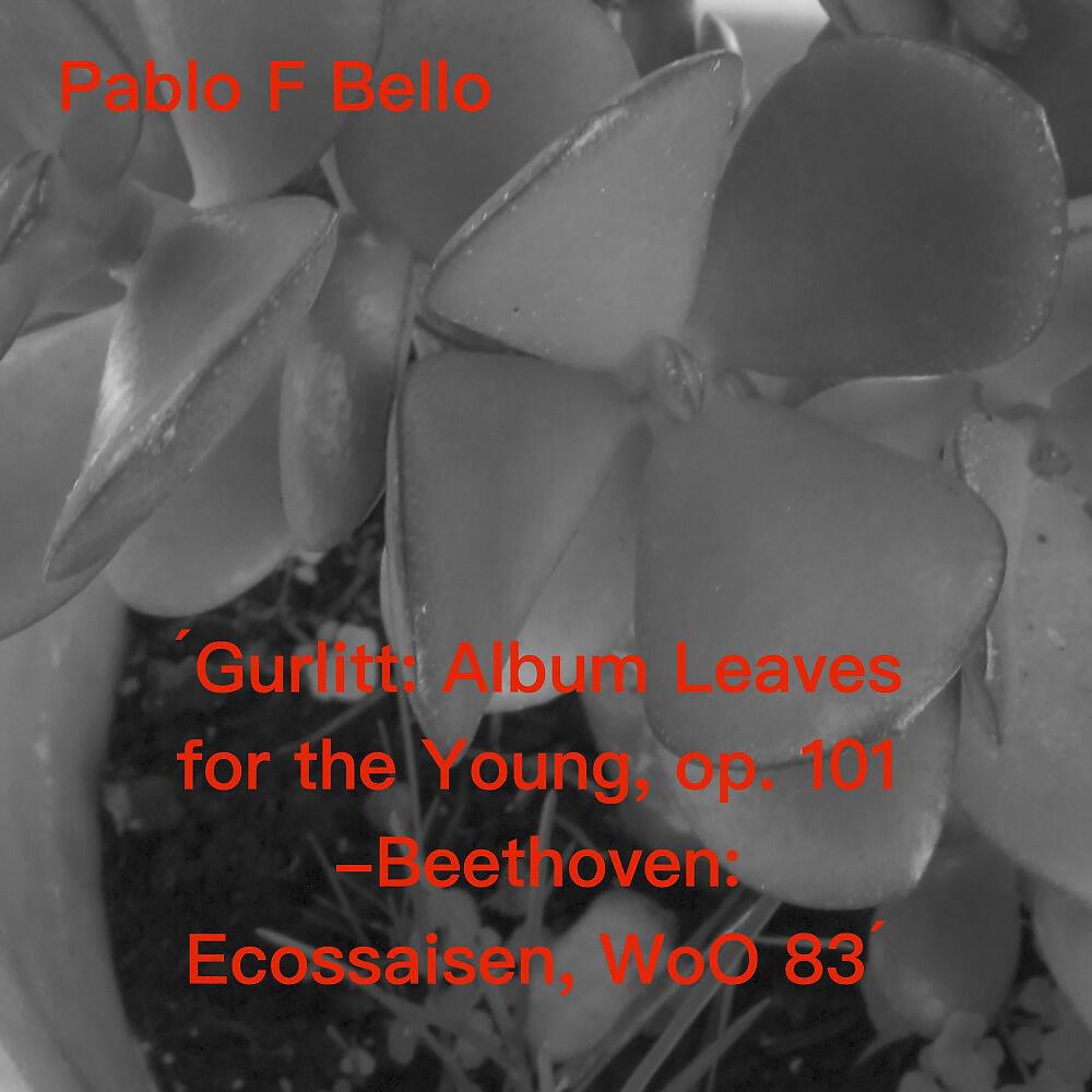 Pablo F Bello - Album Leaves for the Young, Op. 101: XVII. Passing Fancies in C Major