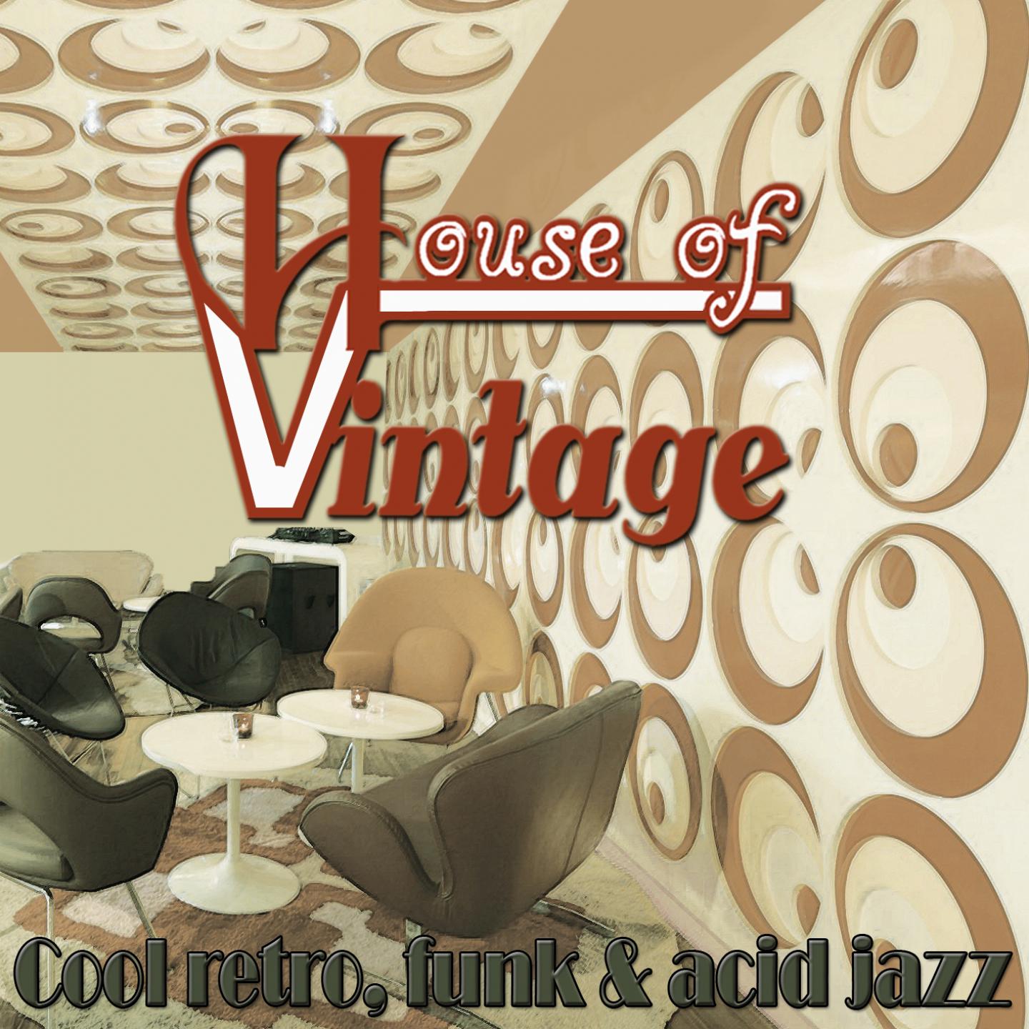 Постер альбома House of Vintage : Cool Retro, Funk & Acid Jazz