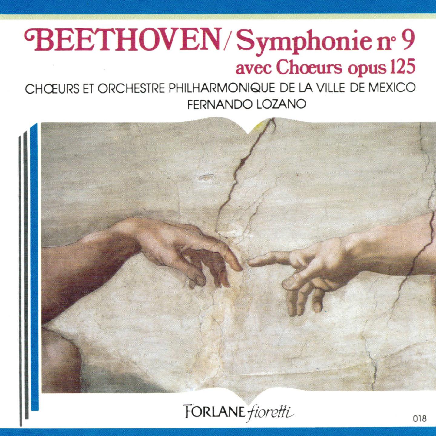 Постер альбома Beethoven : Symphonie No. 9 avec choeurs, Op.125
