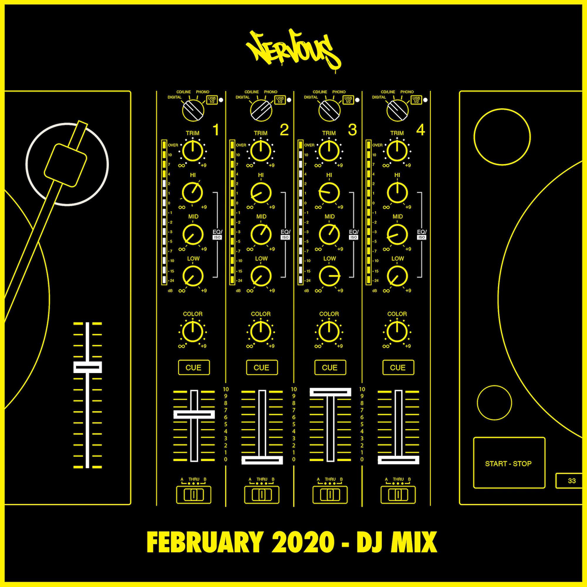 Постер альбома Nervous February 2020 (DJ Mix)