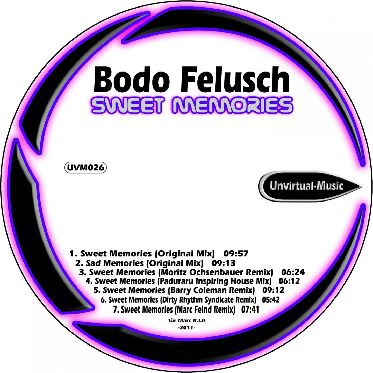 Bodo Felusch - Sweet Memories (Original Mix)