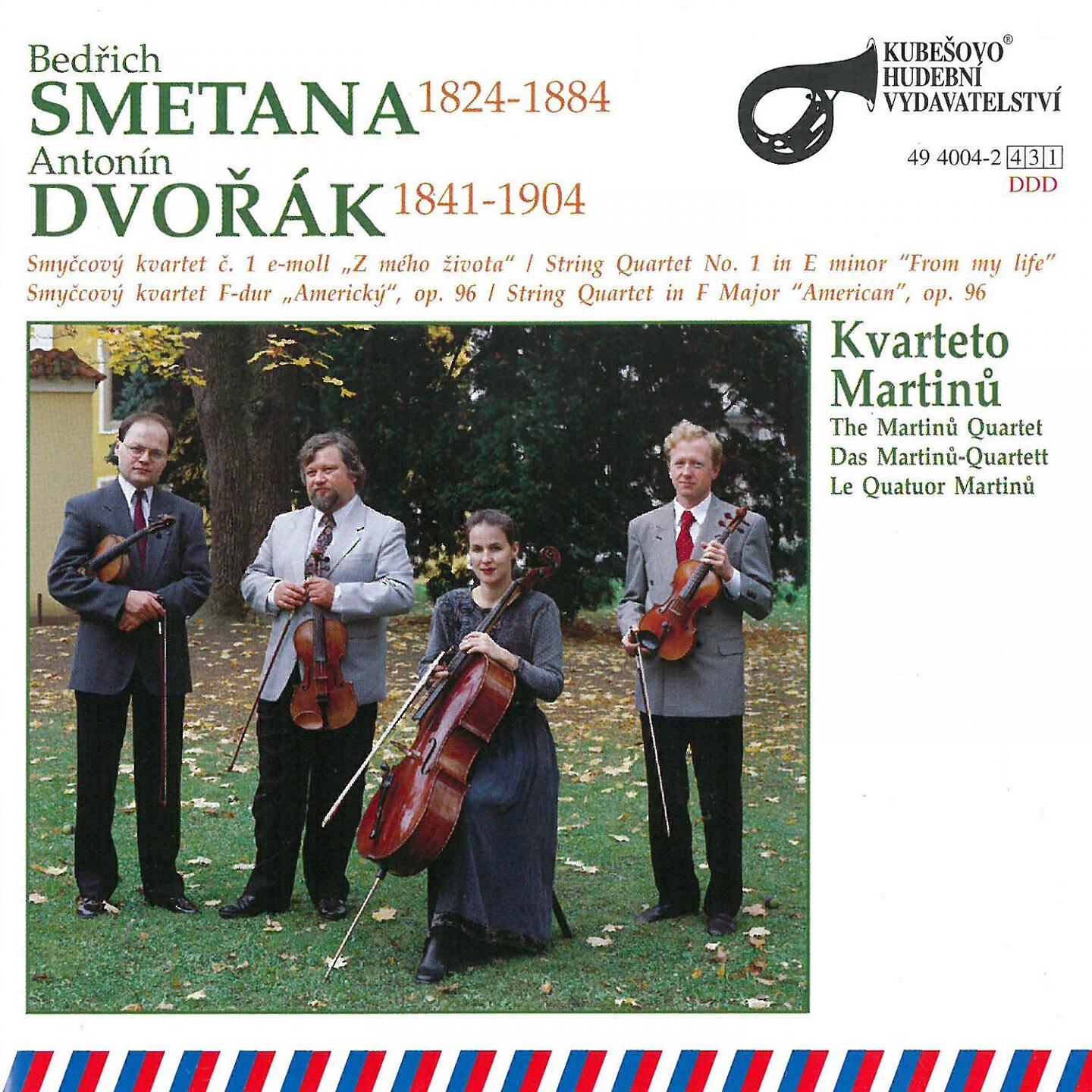 Kvarteto Martinů - String Quartet No. 1 in E-Sharp Minor: Allegro vivo appassionato