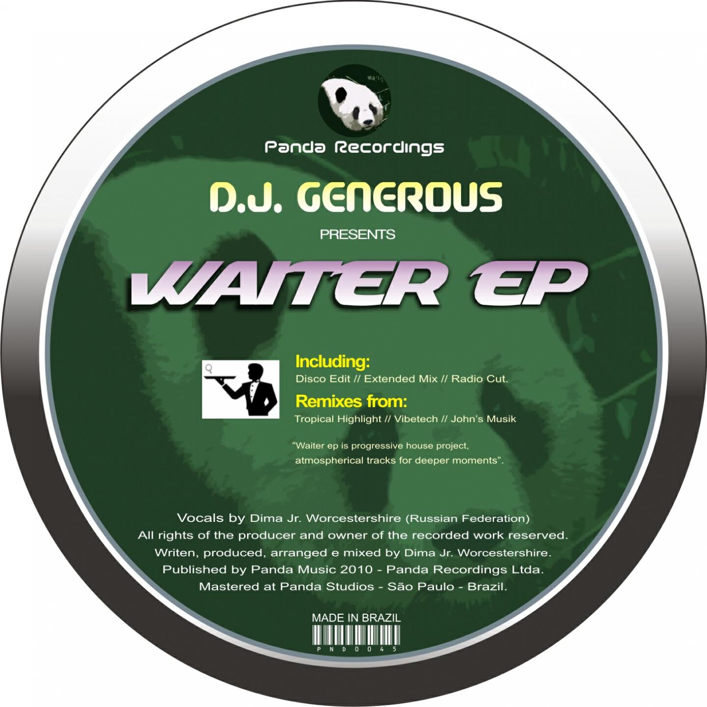 DJ Generous - Waiter (Tropical Highlight Remix)