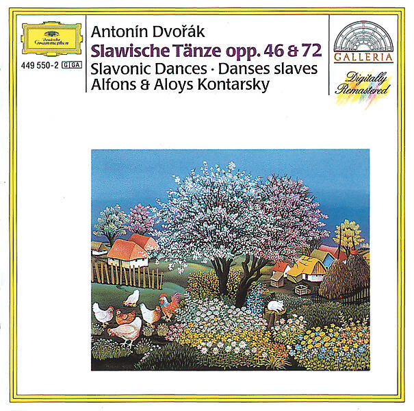 Alfons Kontarsky - Dvorák: 8 Slavonic Dances, Op.46 - For Piano Duet - 8. No.8 in G minor (Presto)