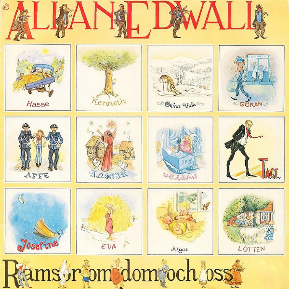 Allan Edwall - Jag gick mig åt körka