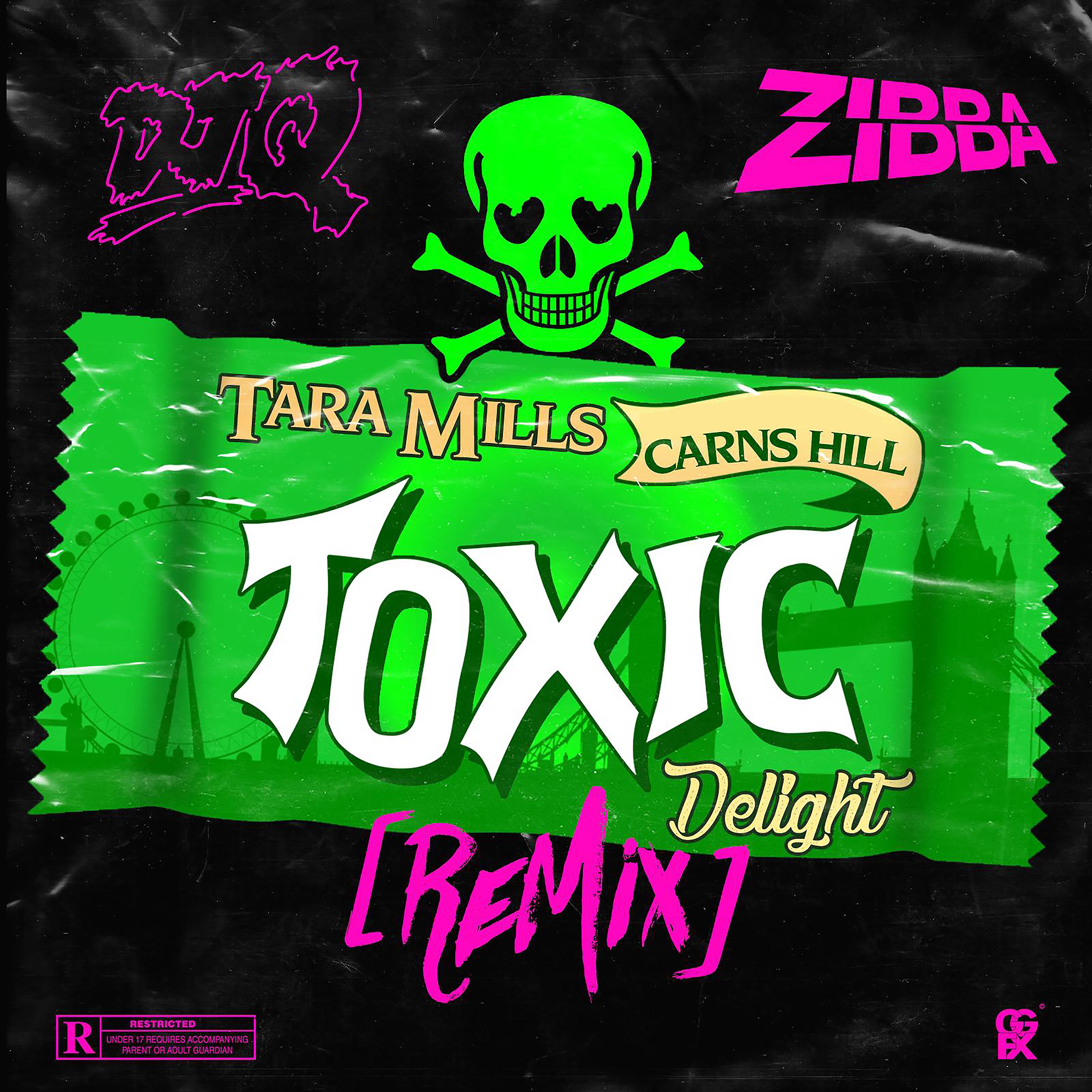 Постер альбома Toxic Delight (DJ Q & Zibba Remix)
