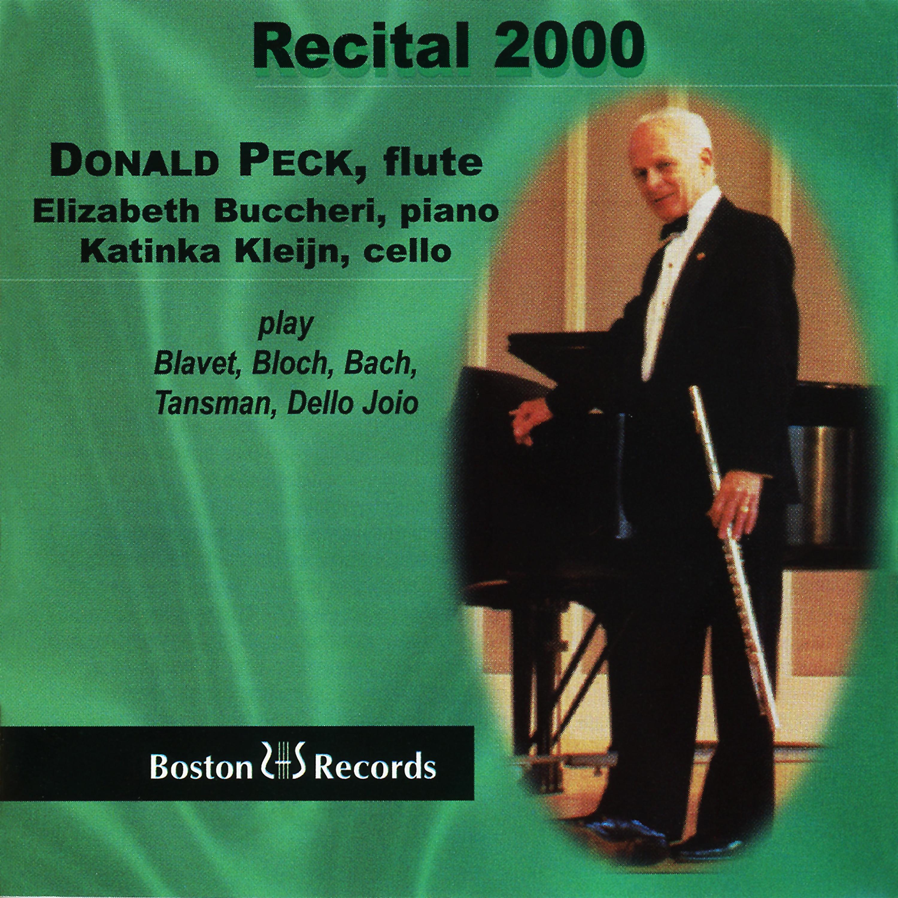 Постер альбома Recital 2000