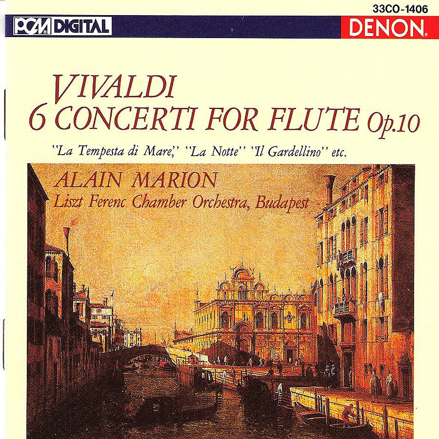 Постер альбома Vivaldi: 6 Concerti for Flute, Op. 10