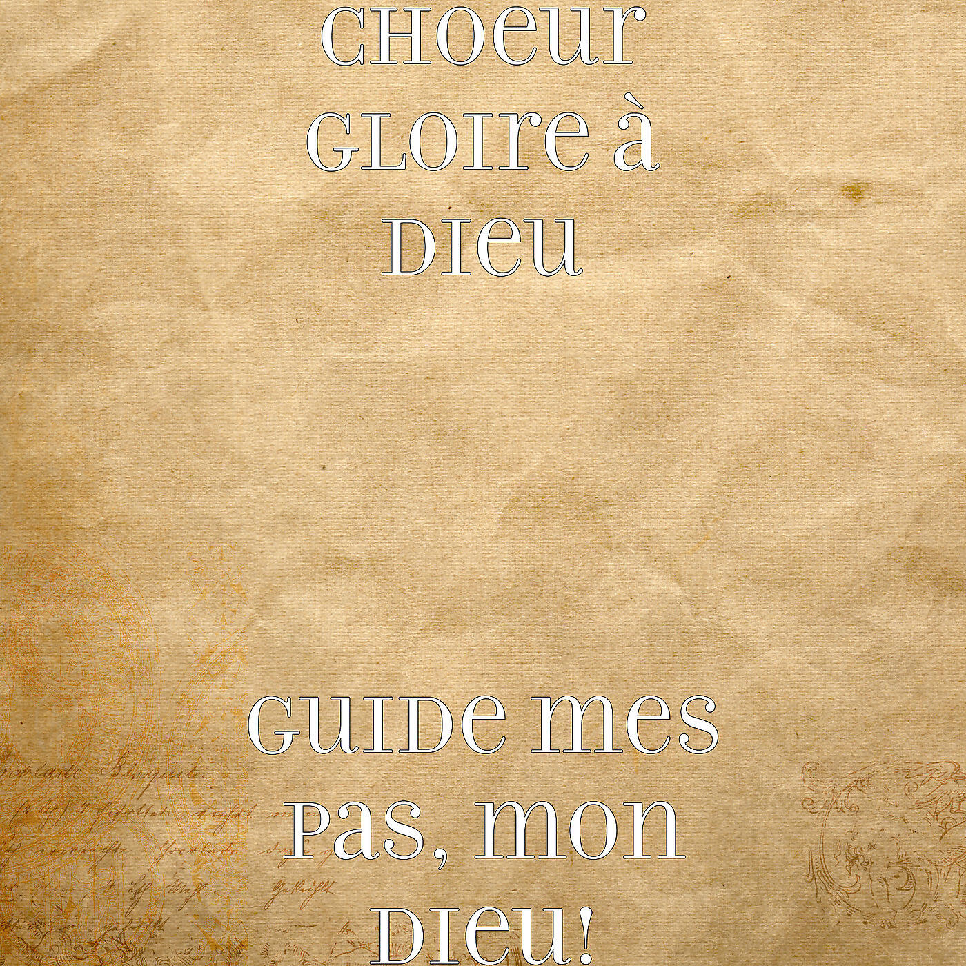 Choeur Gloire à Dieu - La bataille