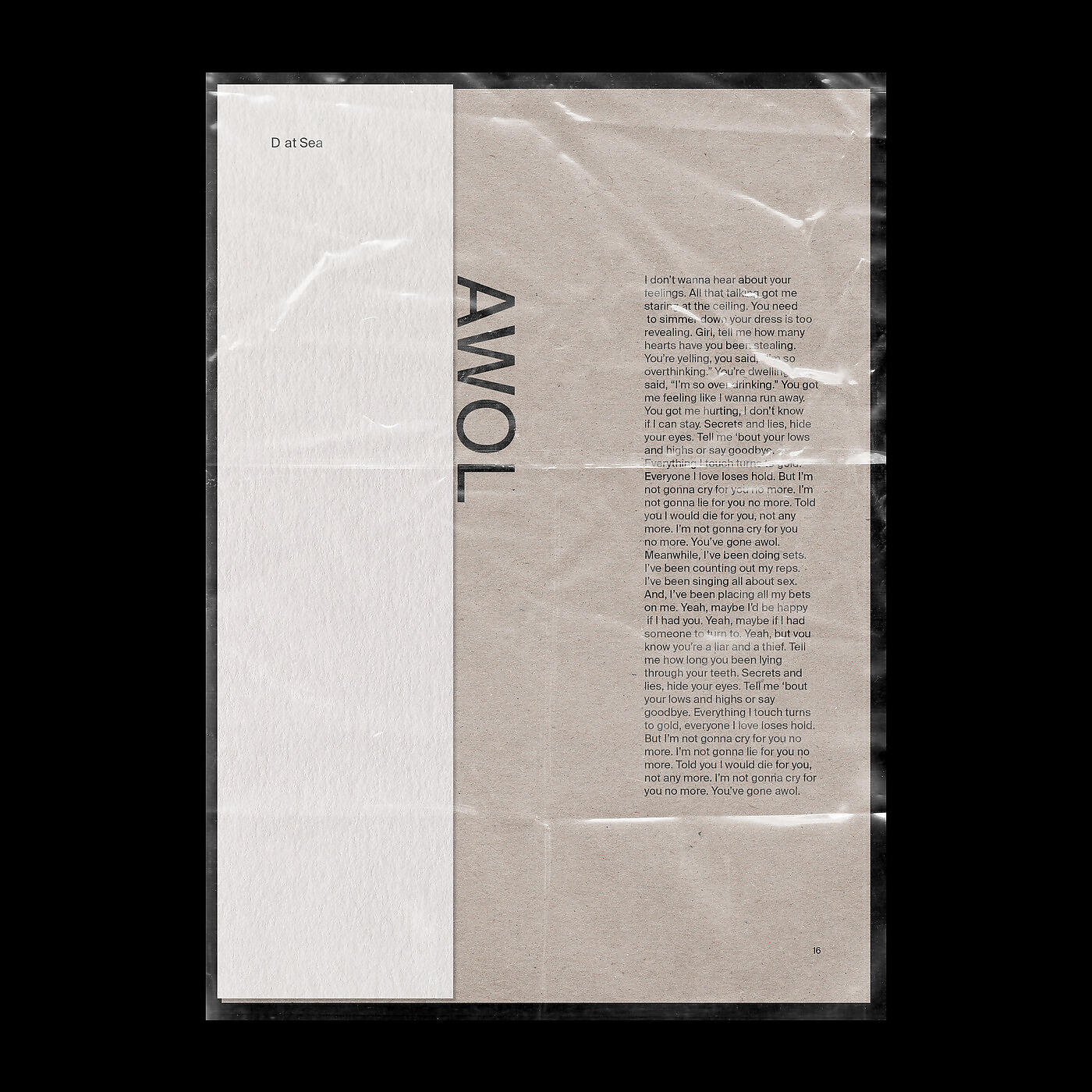 D at Sea - Awol