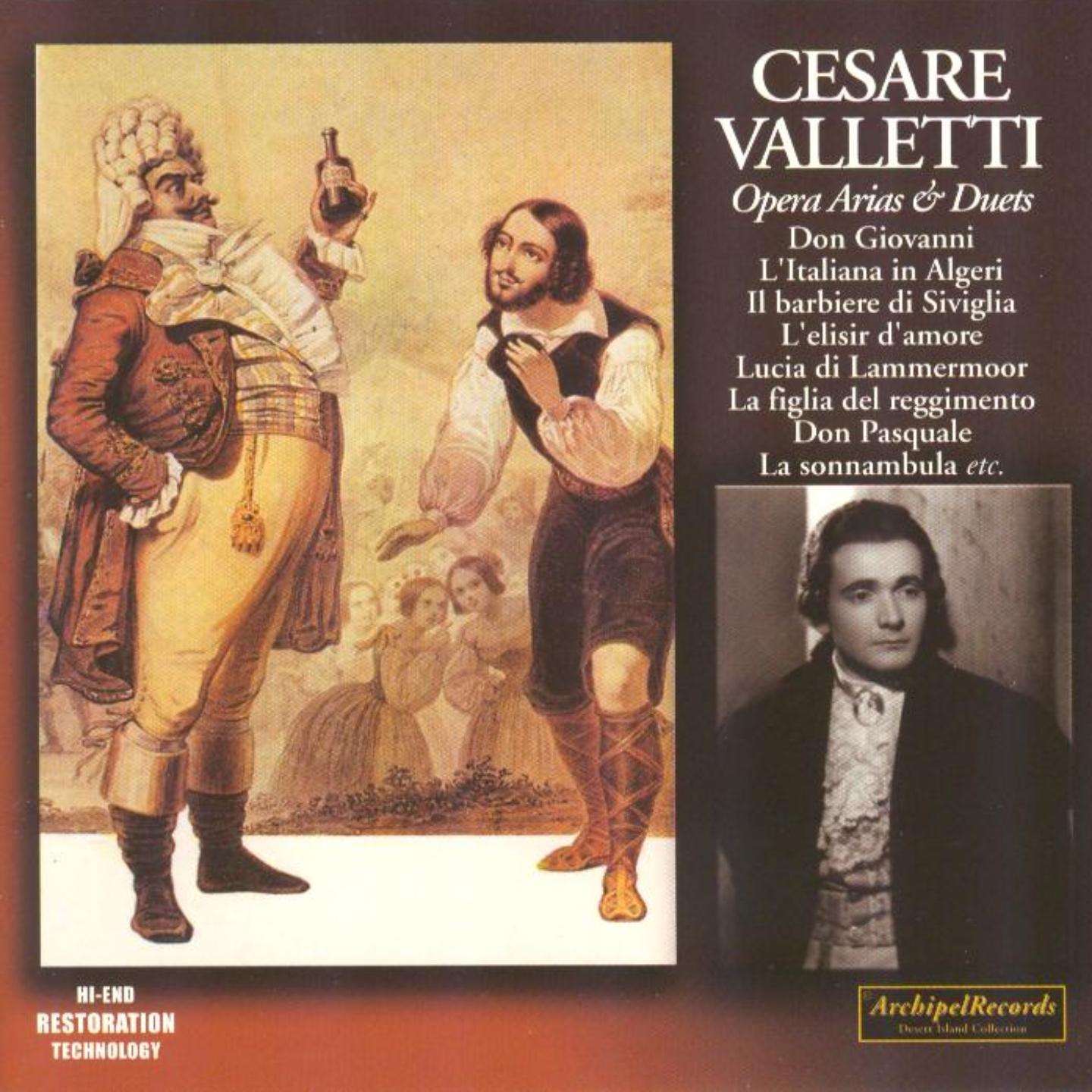 Постер альбома Cesare Valletti: Opera, Arias & Duets